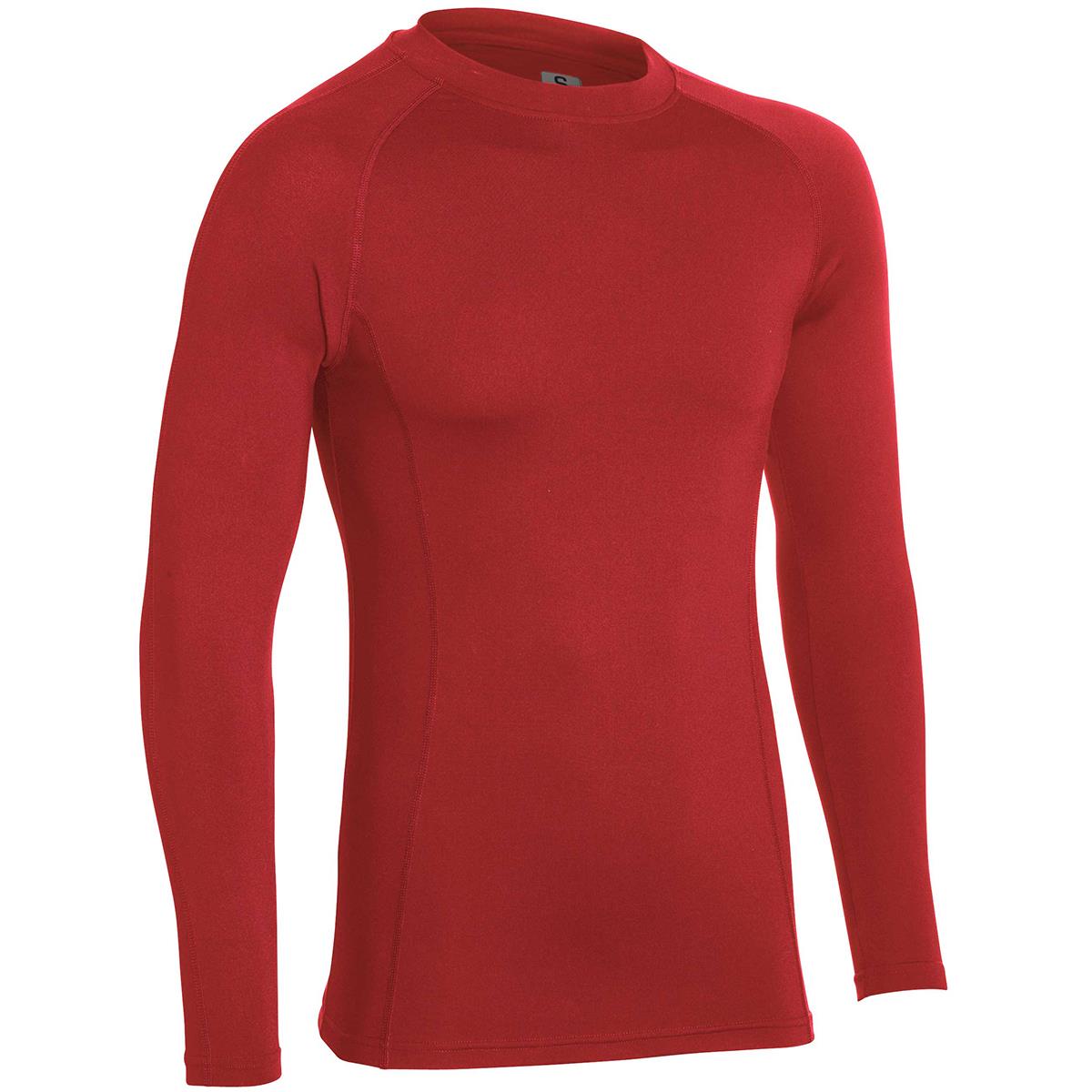 Unbranded Teamwear Baselayer Top Red Kids - Front