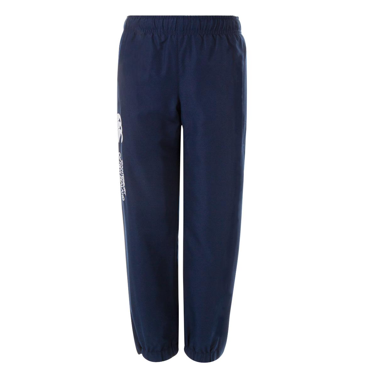 Canterbury Kids Cuffed Hem Stadium Pants - Navy - Front Canterbury Kids Cuffed Hem Stadium Pants - Navy - Front