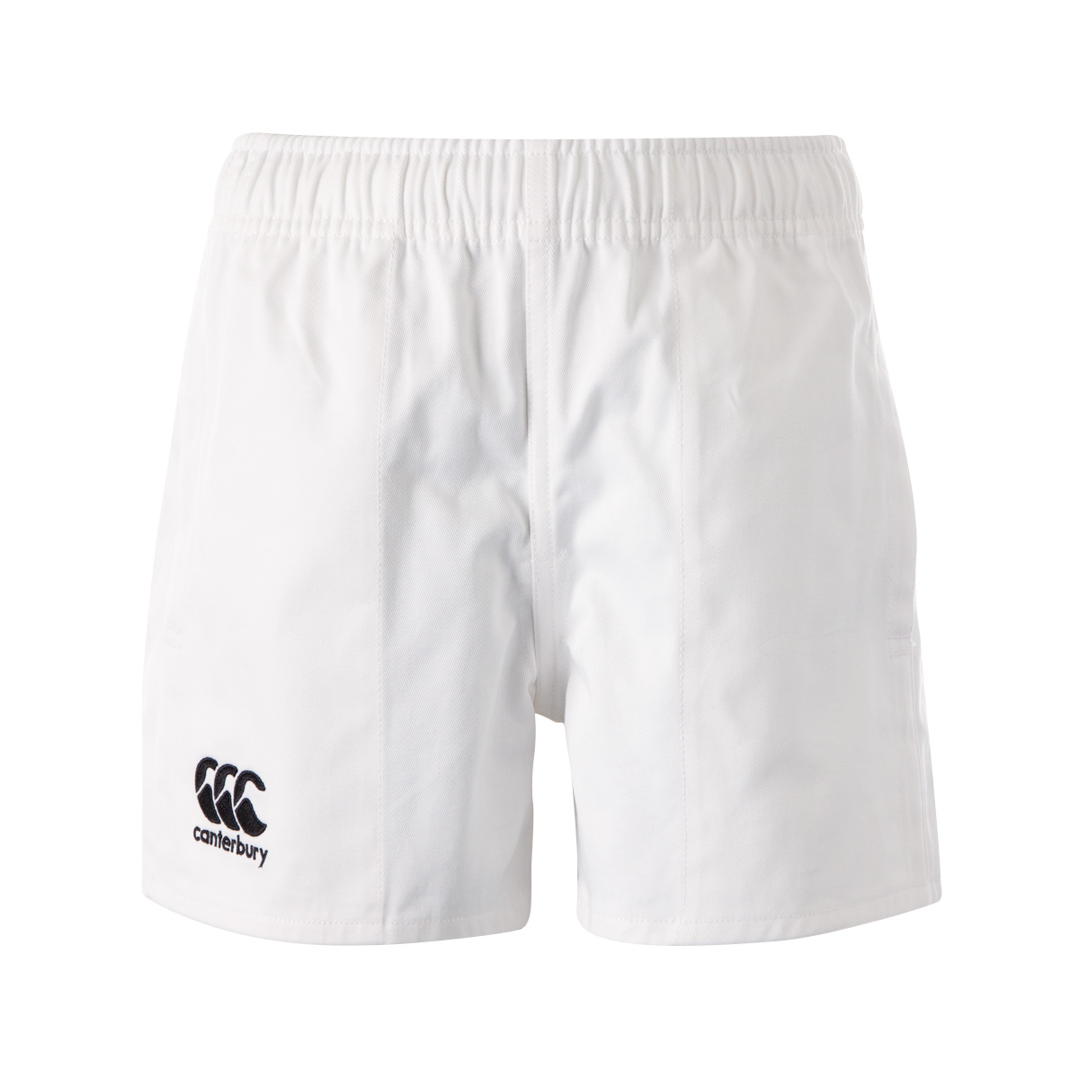Canterbury Kids Cotton Professional Rugby Match Shorts - White - Canterbury Kids Cotton Professional Rugby Match Shorts - White -