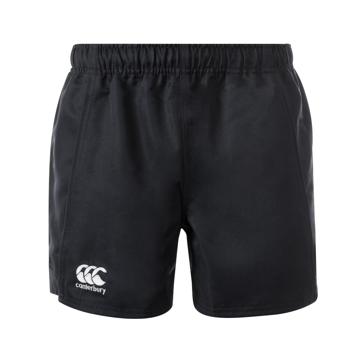 Canterbury Mens Advantage Rugby Match Shorts - Black - Front Canterbury Mens Advantage Rugby Match Shorts - Black - Front