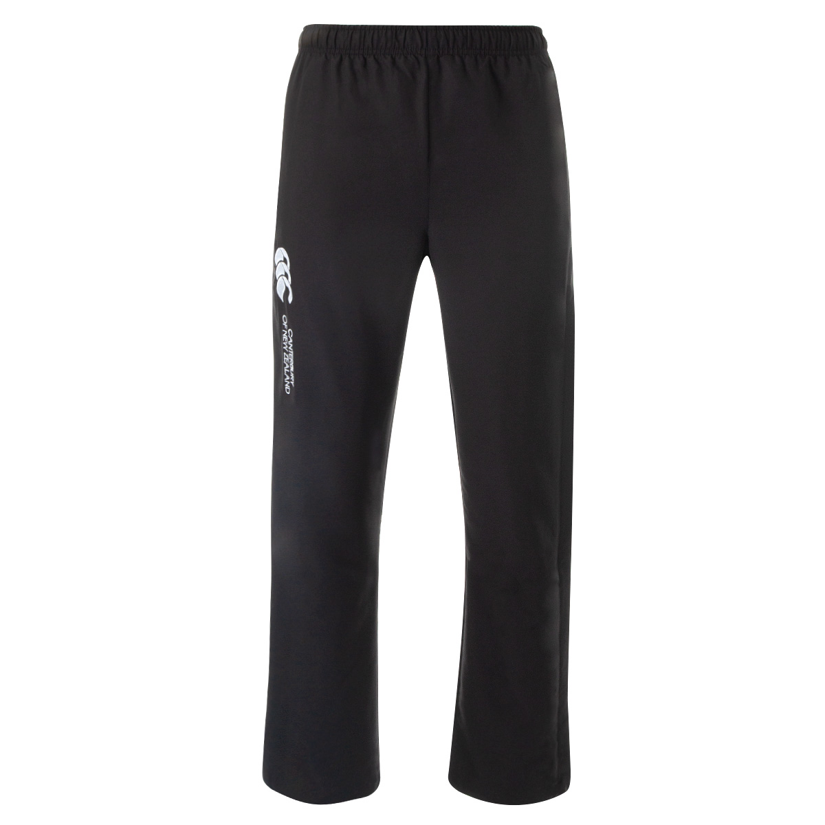 Canterbury Mens Open Hem Stadium Pants - Black - Front Canterbury Mens Open Hem Stadium Pants - Black - Front