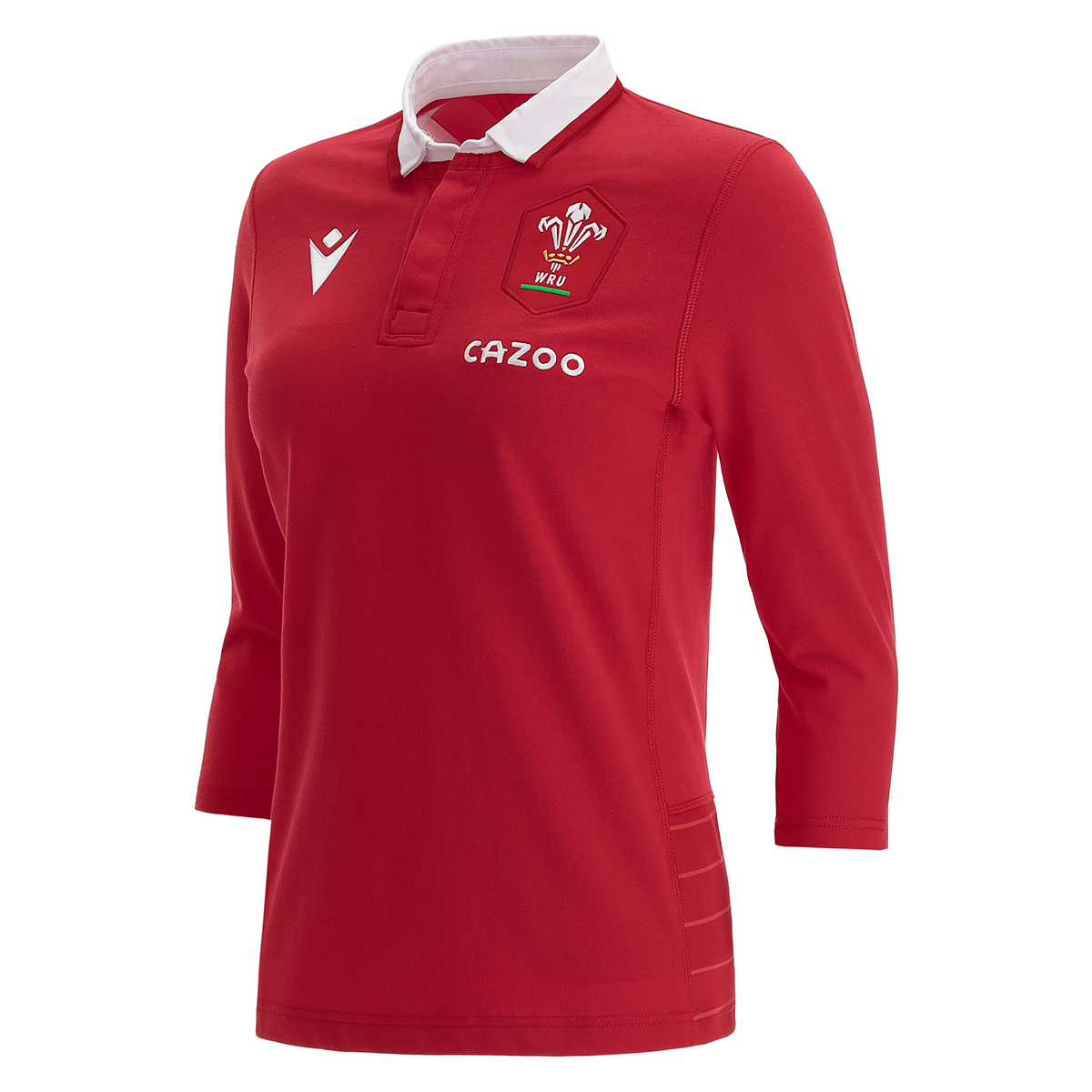 Wales Womens Classic Home 3/4 Sleeve 2022 - Front