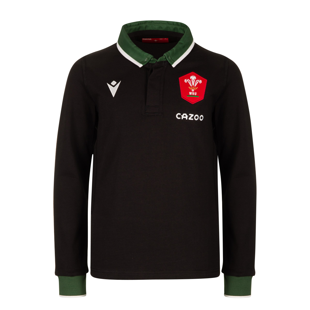 Wales Kids Classic Alternate Rugby Shirt - Long Sleeve 2023 - Fr