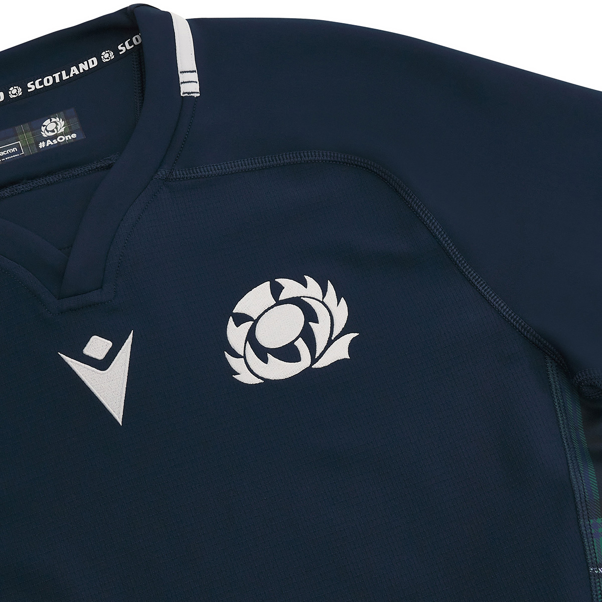 Scotland Mens Rugby World Cup 2023 Bodyfit Home Rugby Shirt - Sc Scotland Mens Rugby World Cup 2023 Bodyfit Home Rugby Shirt - Sc