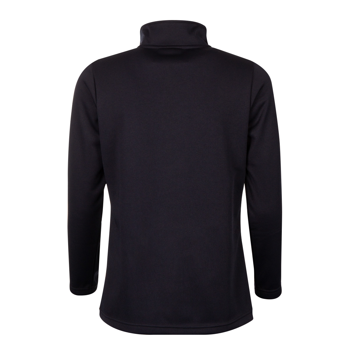 Barbarians Womens Solar 1/4 Zip Fleece - Black - Back Barbarians Womens Solar 1/4 Zip Fleece - Black - Back