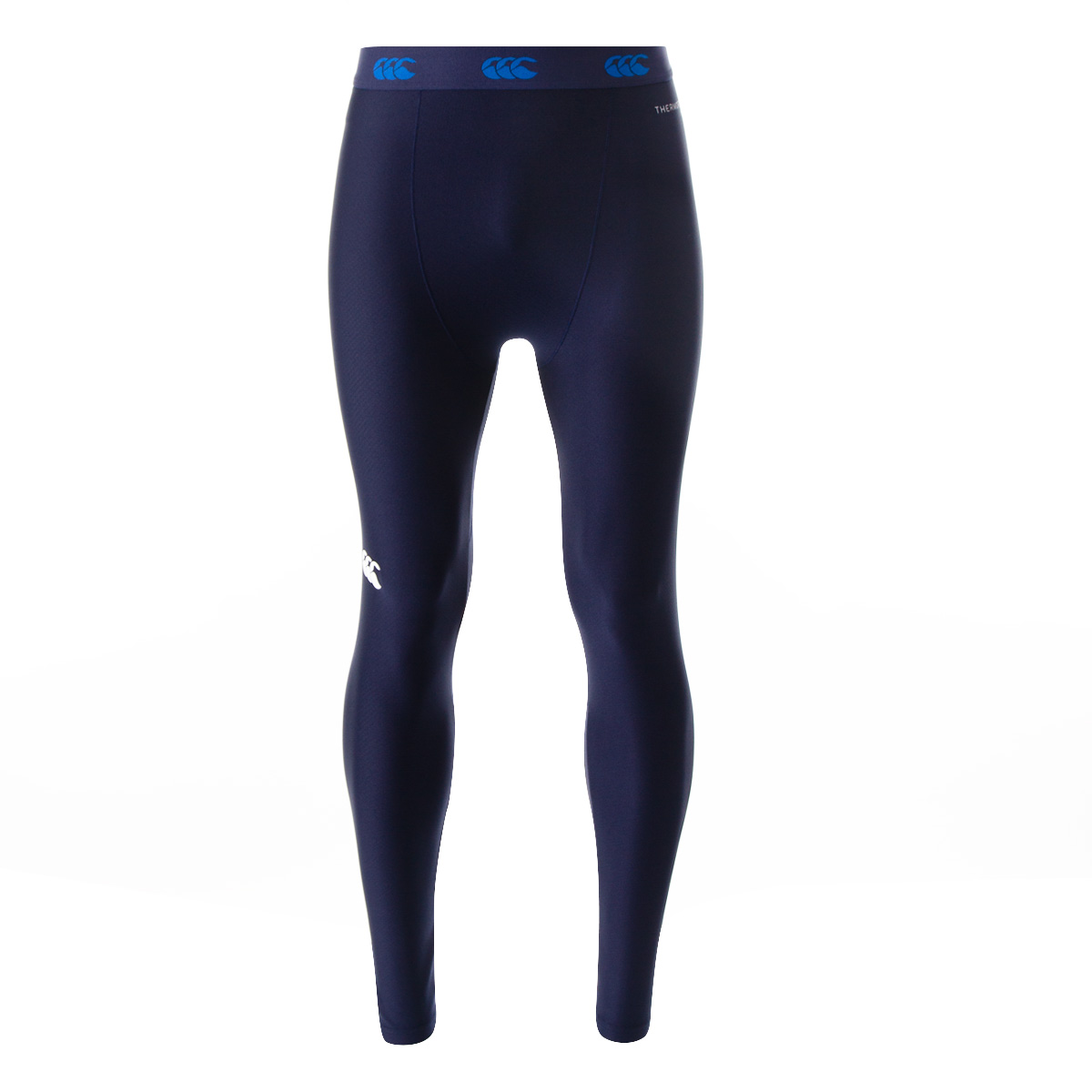 Canterbury Adults Thermoreg Baselayer Leggings - Navy - Front Canterbury Adults Thermoreg Baselayer Leggings - Navy - Front