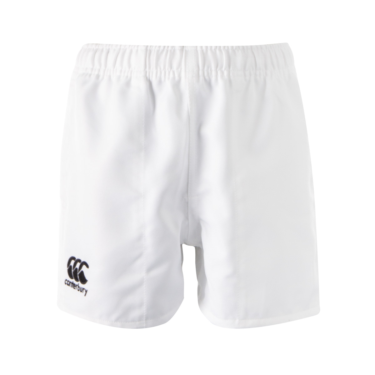 Canterbury Kids Polyester Professional Rugby Match Shorts - Whit Canterbury Kids Polyester Professional Rugby Match Shorts - Whit