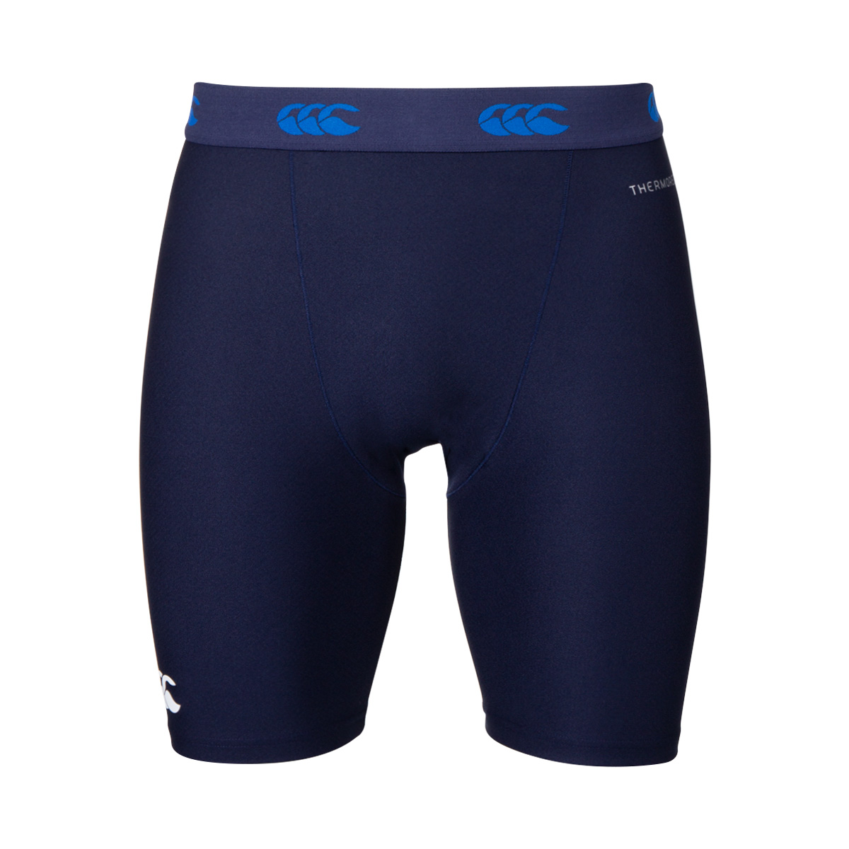 Canterbury Adults Thermoreg Baselayer Shorts - Navy - Front Canterbury Adults Thermoreg Baselayer Shorts - Navy - Front
