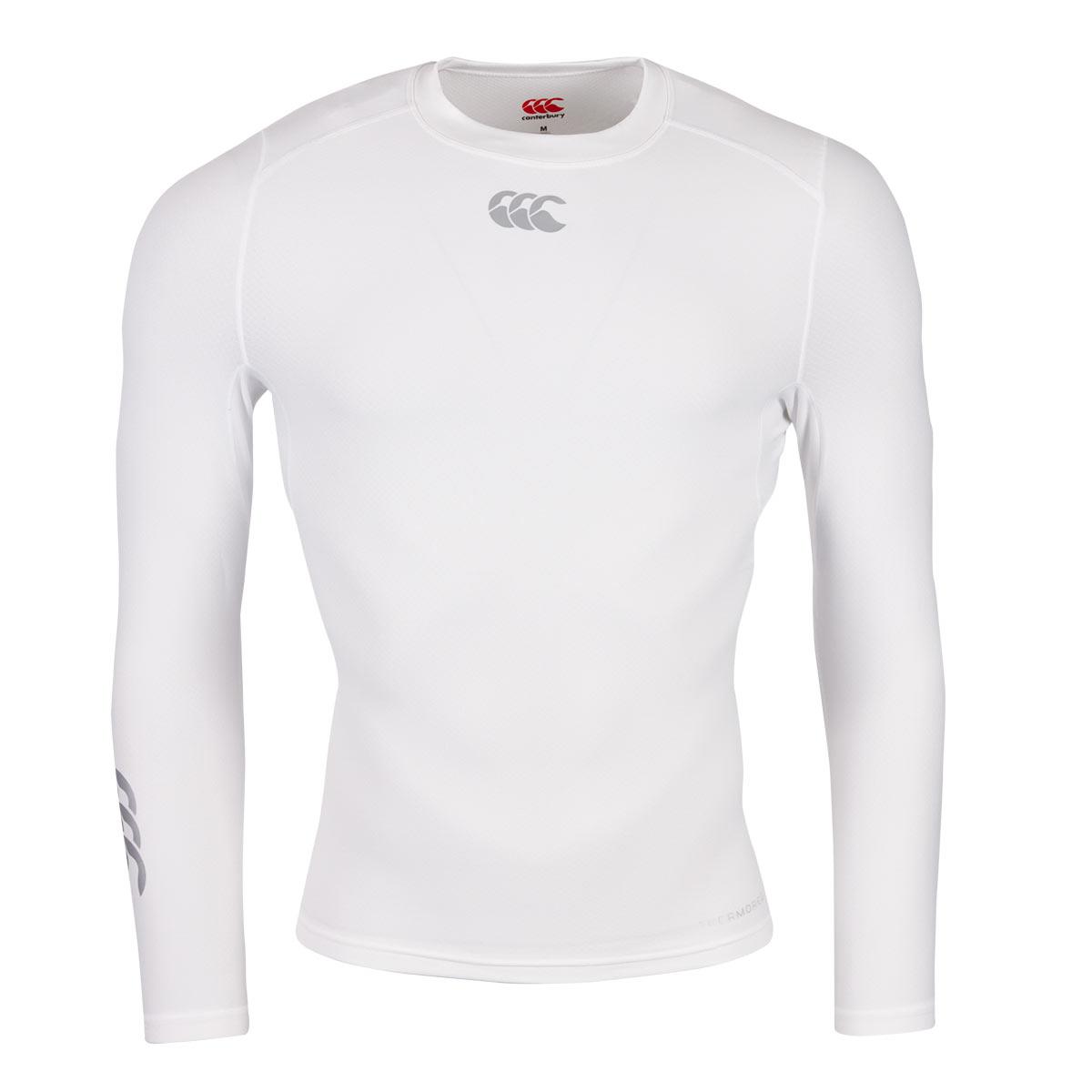 Canterbury Thermoreg Baselayer L/S Cold Top White - Front Canterbury Thermoreg Baselayer L/S Cold Top White - Front