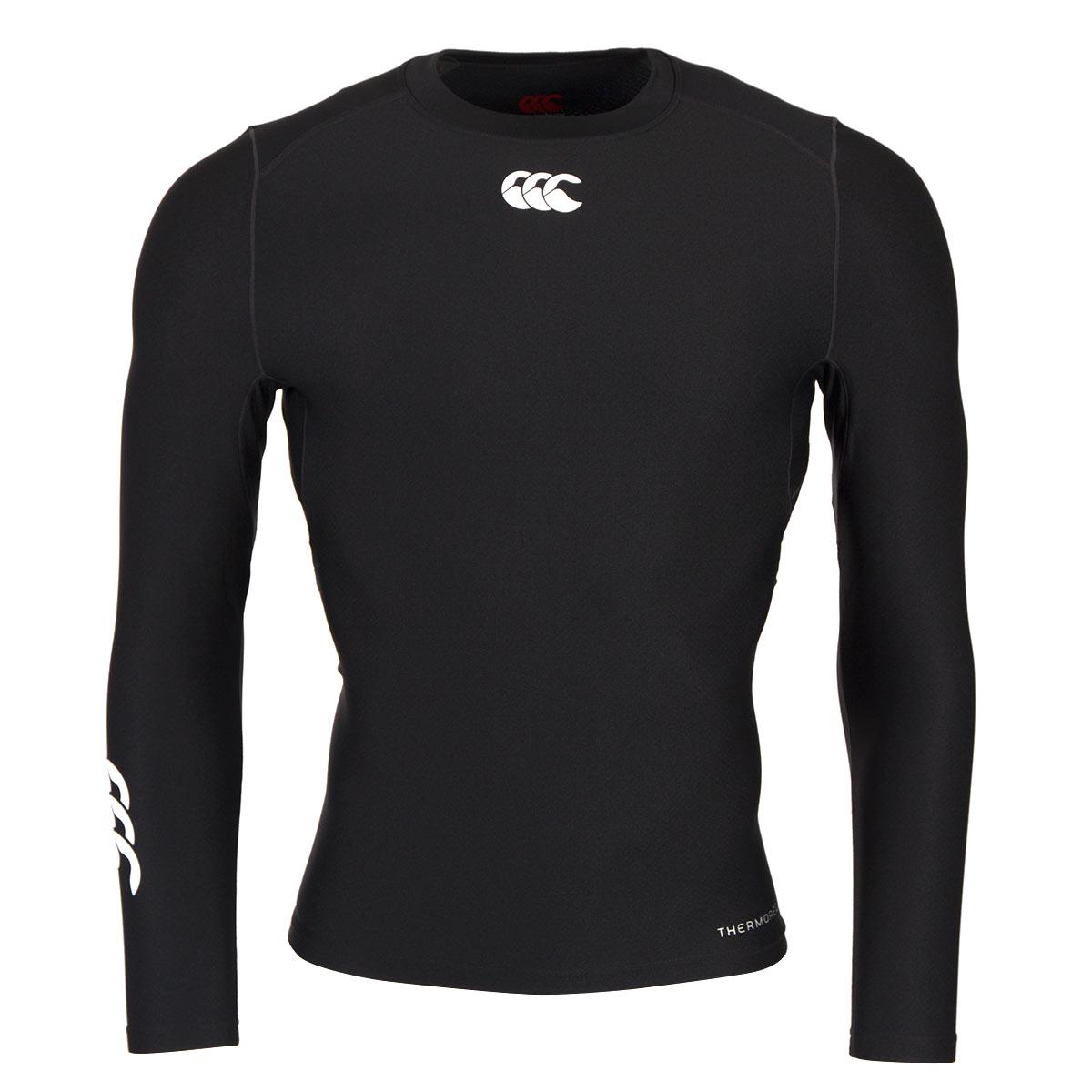 Canterbury Thermoreg Baselayer L/S Cold Top Black - Front Canterbury Thermoreg Baselayer L/S Cold Top Black - Front