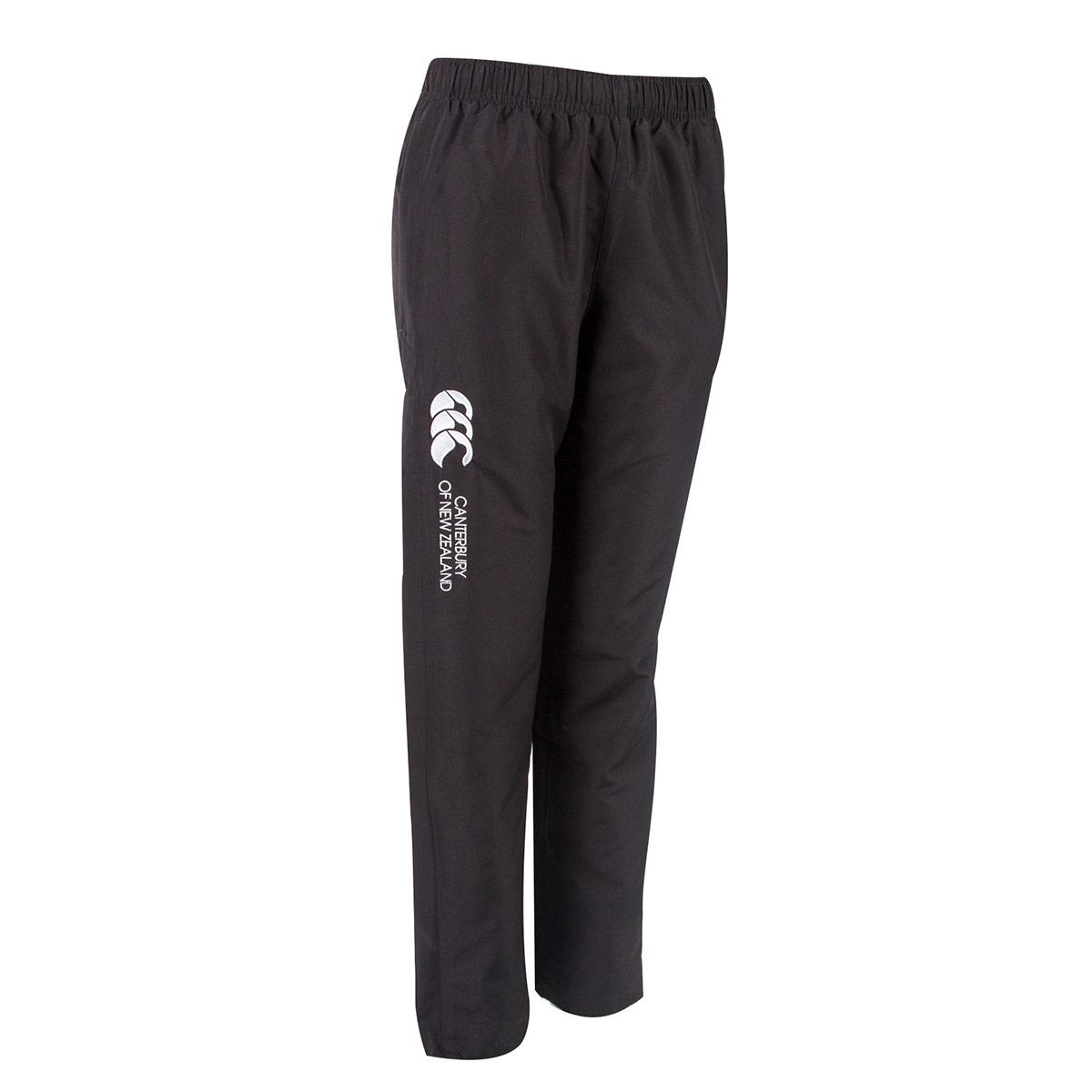 Canterbury Ladies Open Hem Stadium Pants Black - Front 1 Canterbury Ladies Open Hem Stadium Pants Black - Front 1