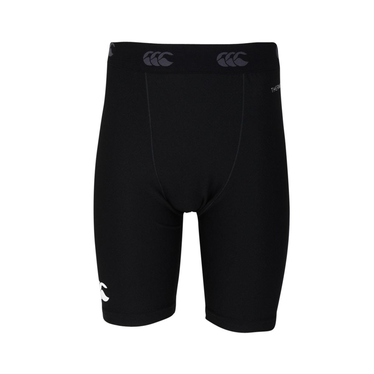 Canterbury Thermoreg Baselayer Cold Shorts Black Kids - Front Canterbury Thermoreg Baselayer Cold Shorts Black Kids - Front
