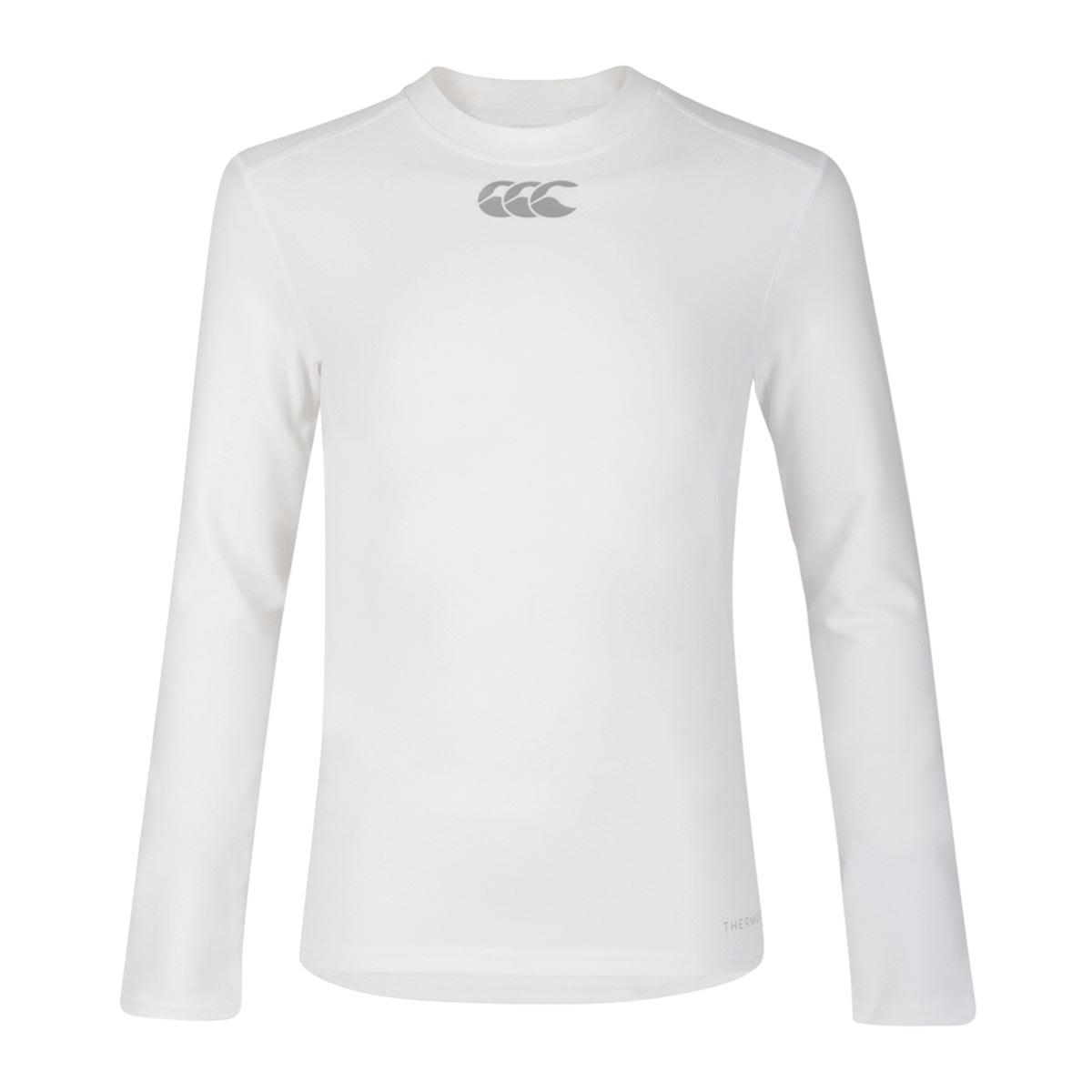 Canterbury Thermoreg Baselayer L/S Cold Top White Kids - Front Canterbury Thermoreg Baselayer L/S Cold Top White Kids - Front