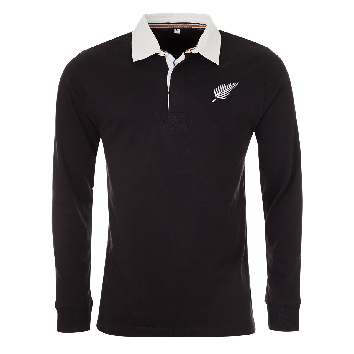 New Zealand Heavyweight Vintage Rugby Shirt L/S - Front New Zealand Heavyweight Vintage Rugby Shirt L/S - Front