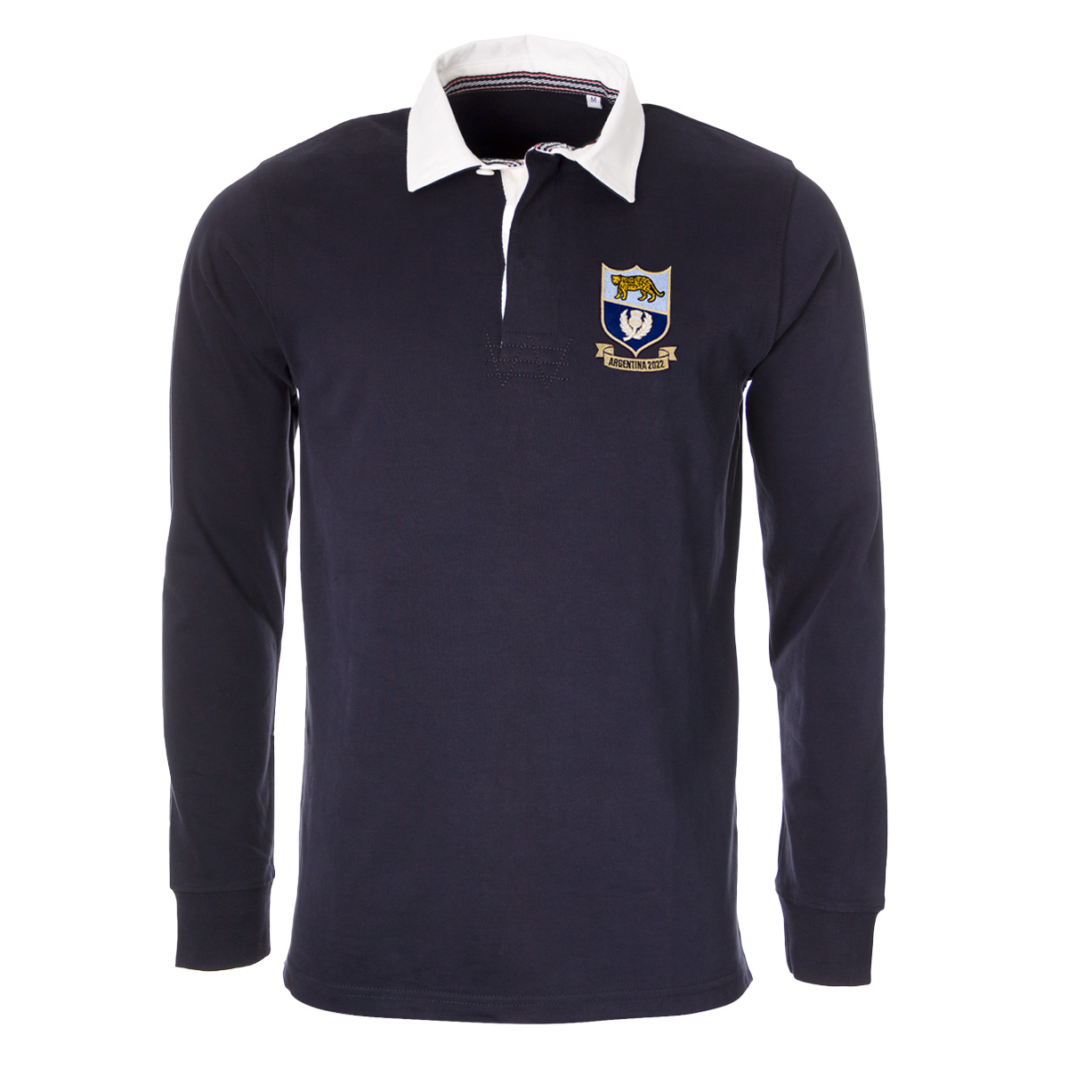 Scotland Mens Summer Tour Heavyweight Rugby Shirt - Long Sleeve  Scotland Mens Summer Tour Heavyweight Rugby Shirt - Long Sleeve
