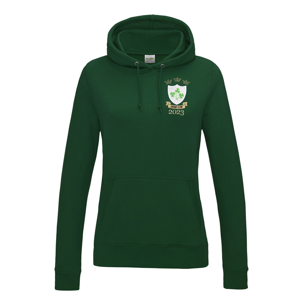 Ireland Womens Grand Slam 2023 Classic Pullover Hoodie - Bottle