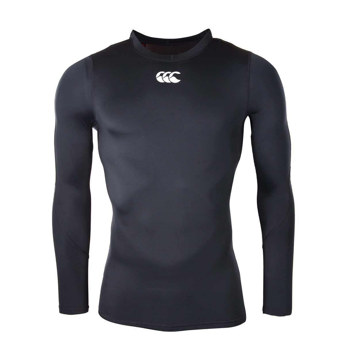 Canterbury Mercury TCR Compression L/S Top Black - Front Canterbury Mercury TCR Compression L/S Top Black - Front