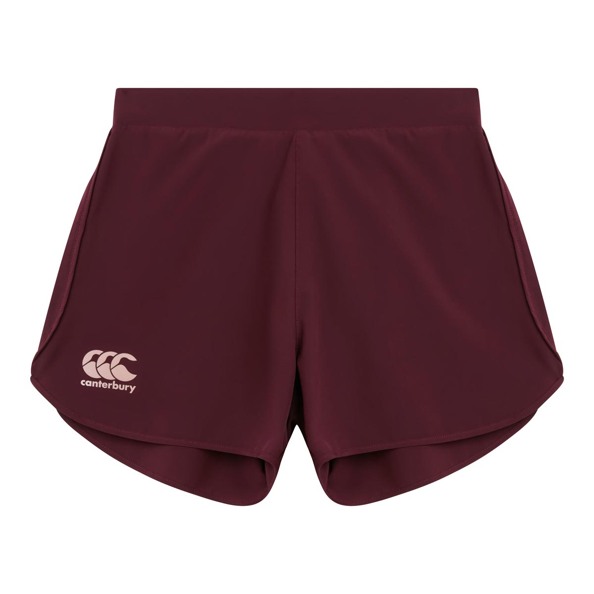 Canterbury Womens Woven Gym Shorts - Winetasting - Front Canterbury Womens Woven Gym Shorts - Winetasting - Front