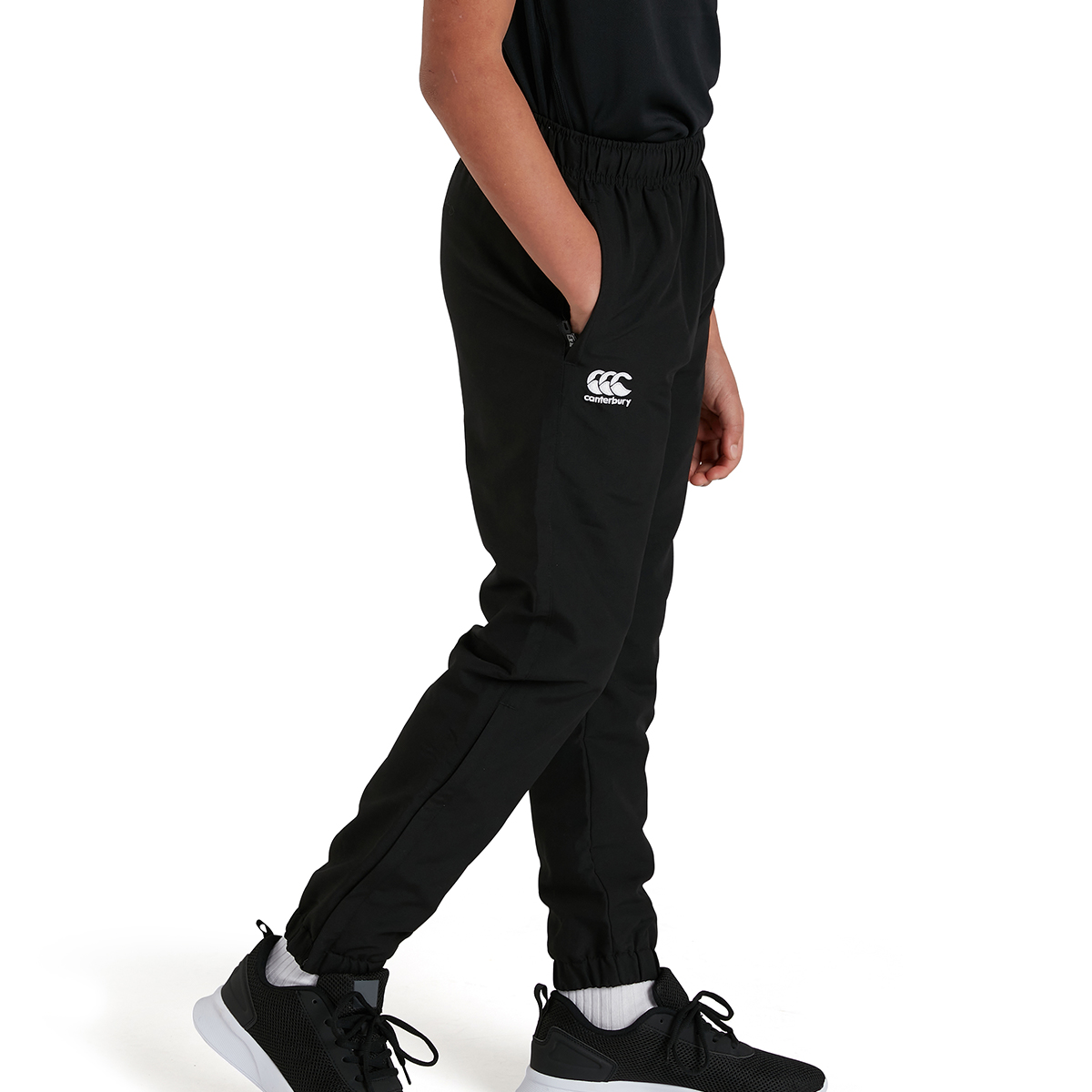 Canterbury Club Track Pants Black Kids - Model Canterbury Club Track Pants Black Kids - Model