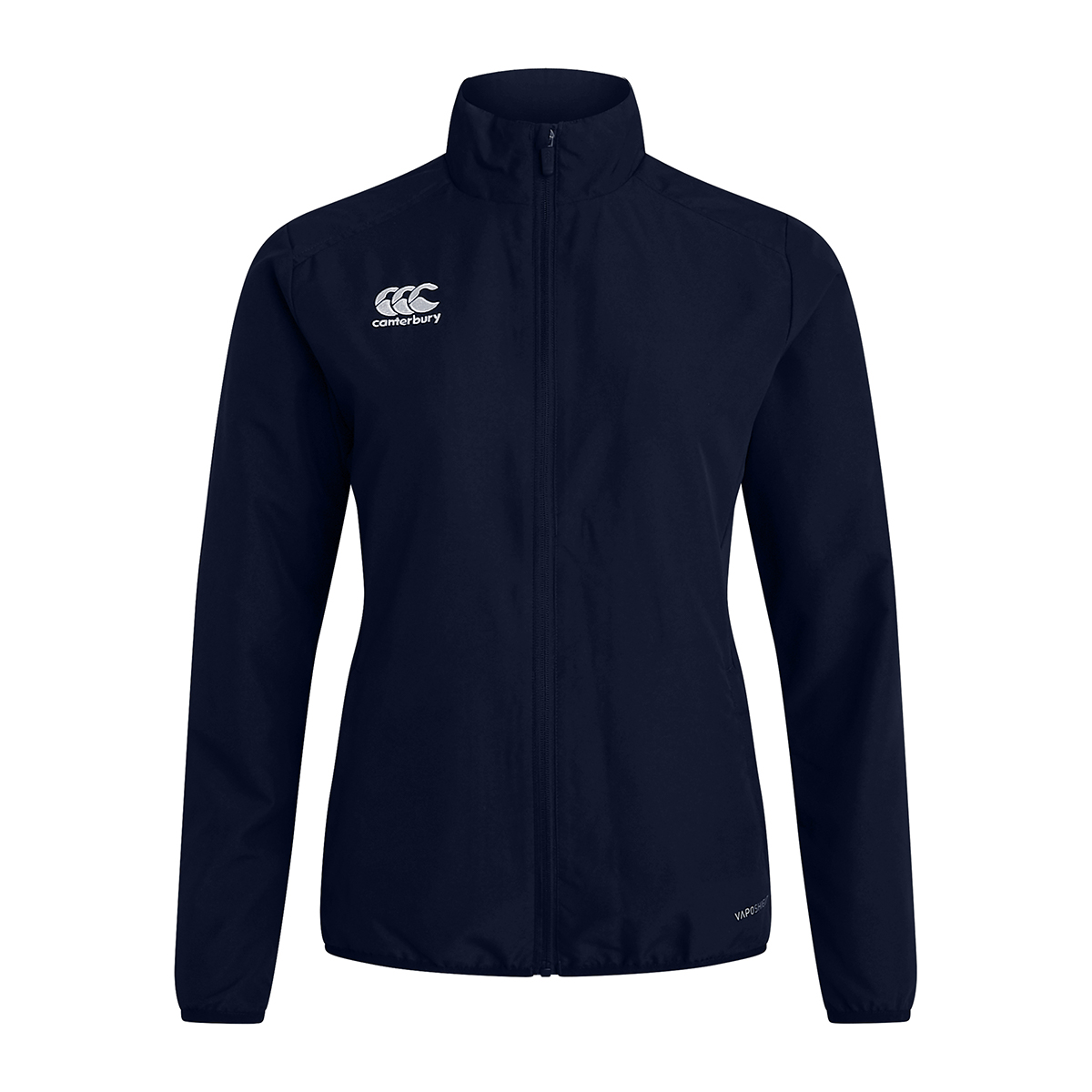 Canterbury Womens Club Track Jacket Navy - Front Canterbury Womens Club Track Jacket Navy - Front