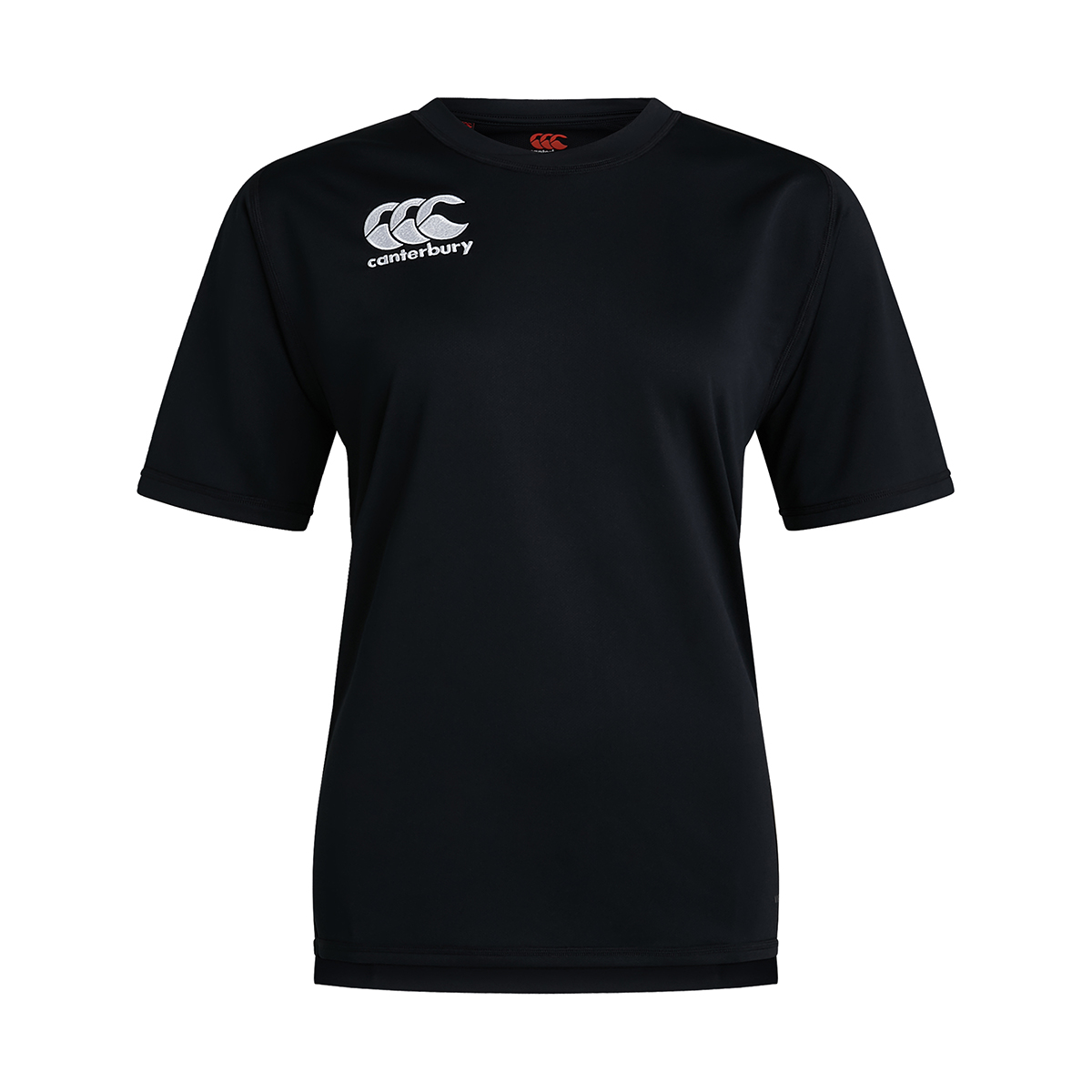 Canterbury Womens Club Training Jersey Black - Front Canterbury Womens Club Training Jersey Black - Front