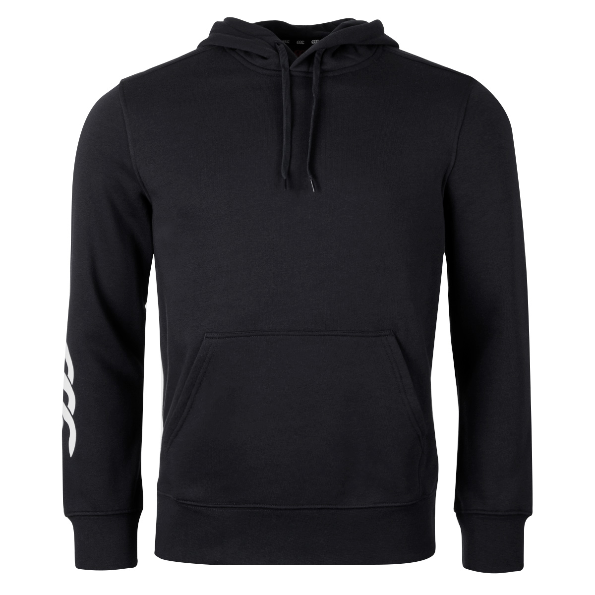 Canterbury Club Hoodie Black - Front Canterbury Club Hoodie Black - Front