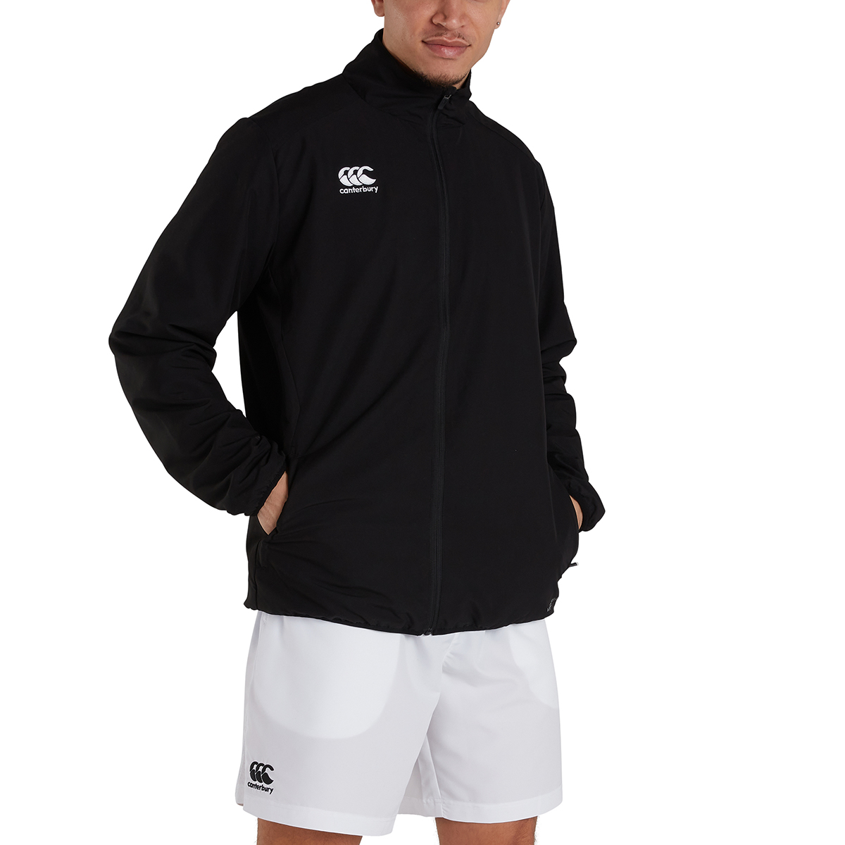 Canterbury Club Track Jacket Black - Model Canterbury Club Track Jacket Black - Model