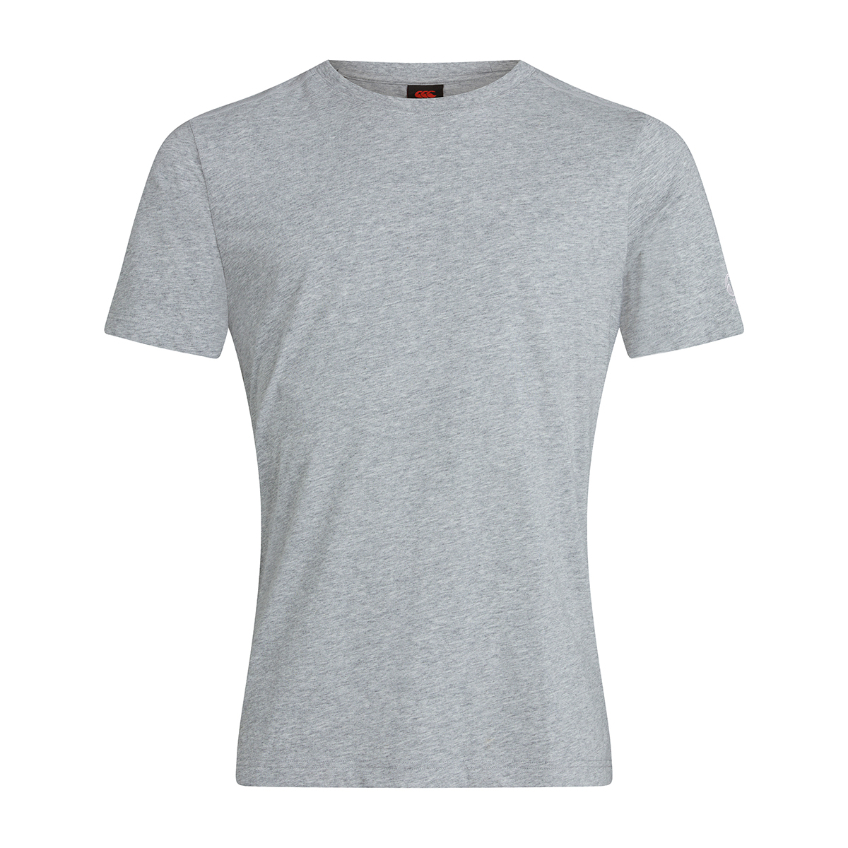 Canterbury Club Plain Tee Grey - Front Canterbury Club Plain Tee Grey - Front