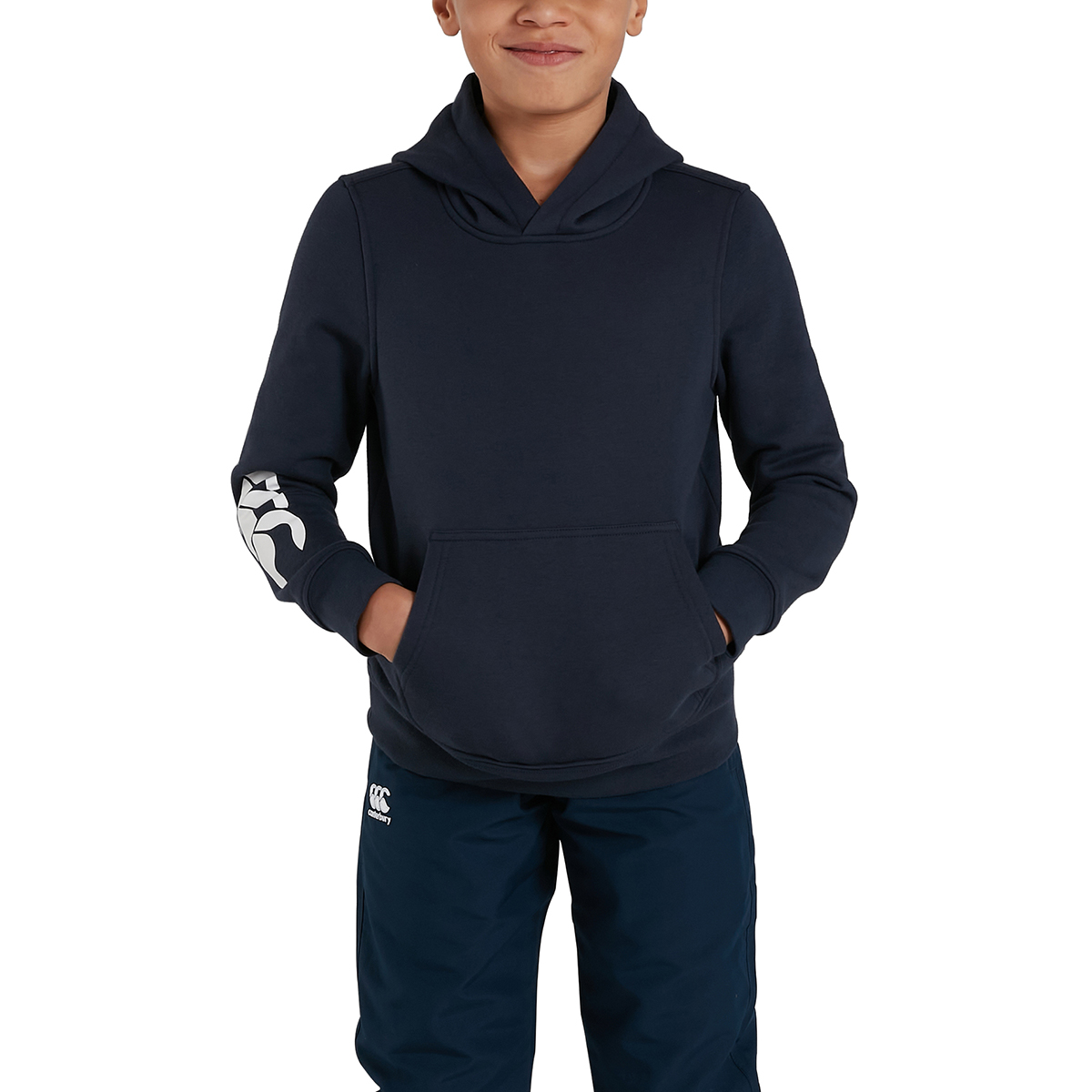 Canterbury Club Hoodie Navy Kids - Model Canterbury Club Hoodie Navy Kids - Model