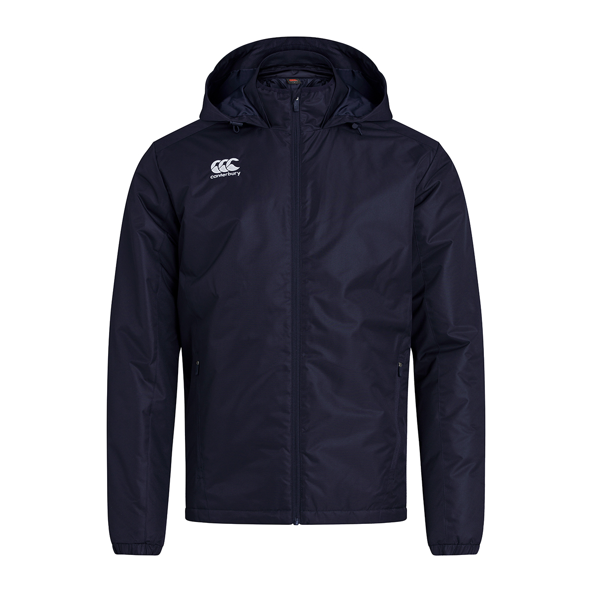 Canterbury Club Vaposhield Stadium Jacket Navy Kids - Front Canterbury Club Vaposhield Stadium Jacket Navy Kids - Front