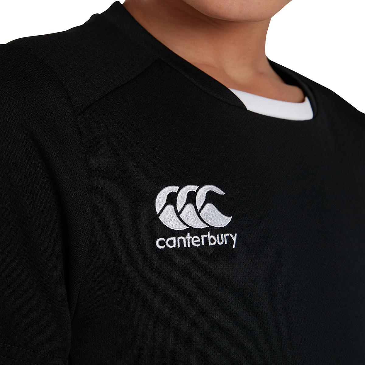 Canterbury Club Training Tee Black Kids - Detail 1
