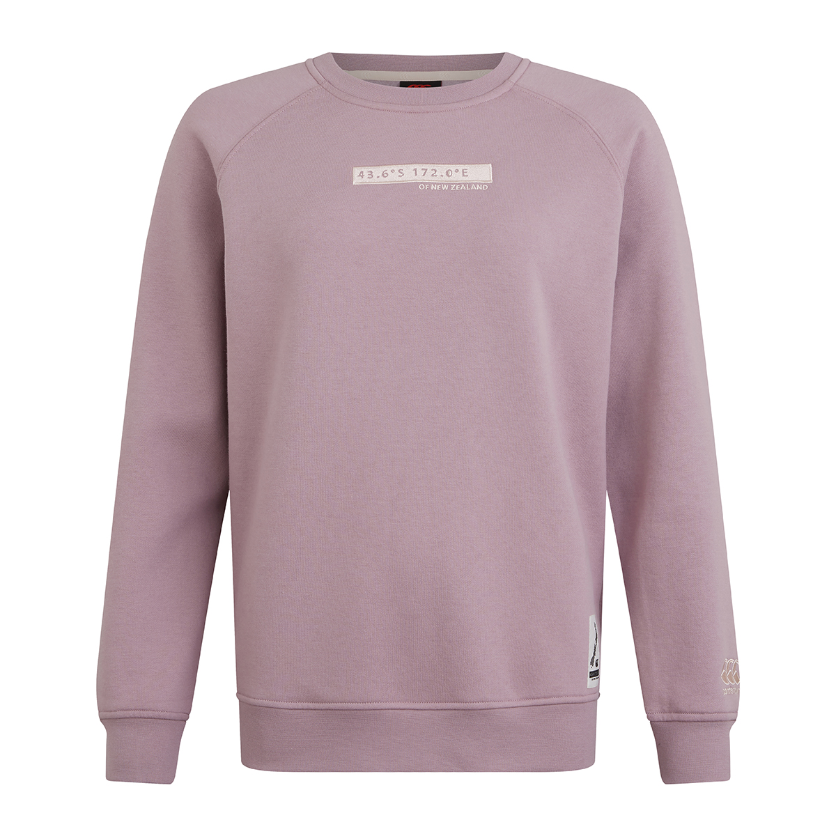 Canterbury Womens Crew Neck Sweatshirt - Elderberry - Front Canterbury Womens Crew Neck Sweatshirt - Elderberry - Front