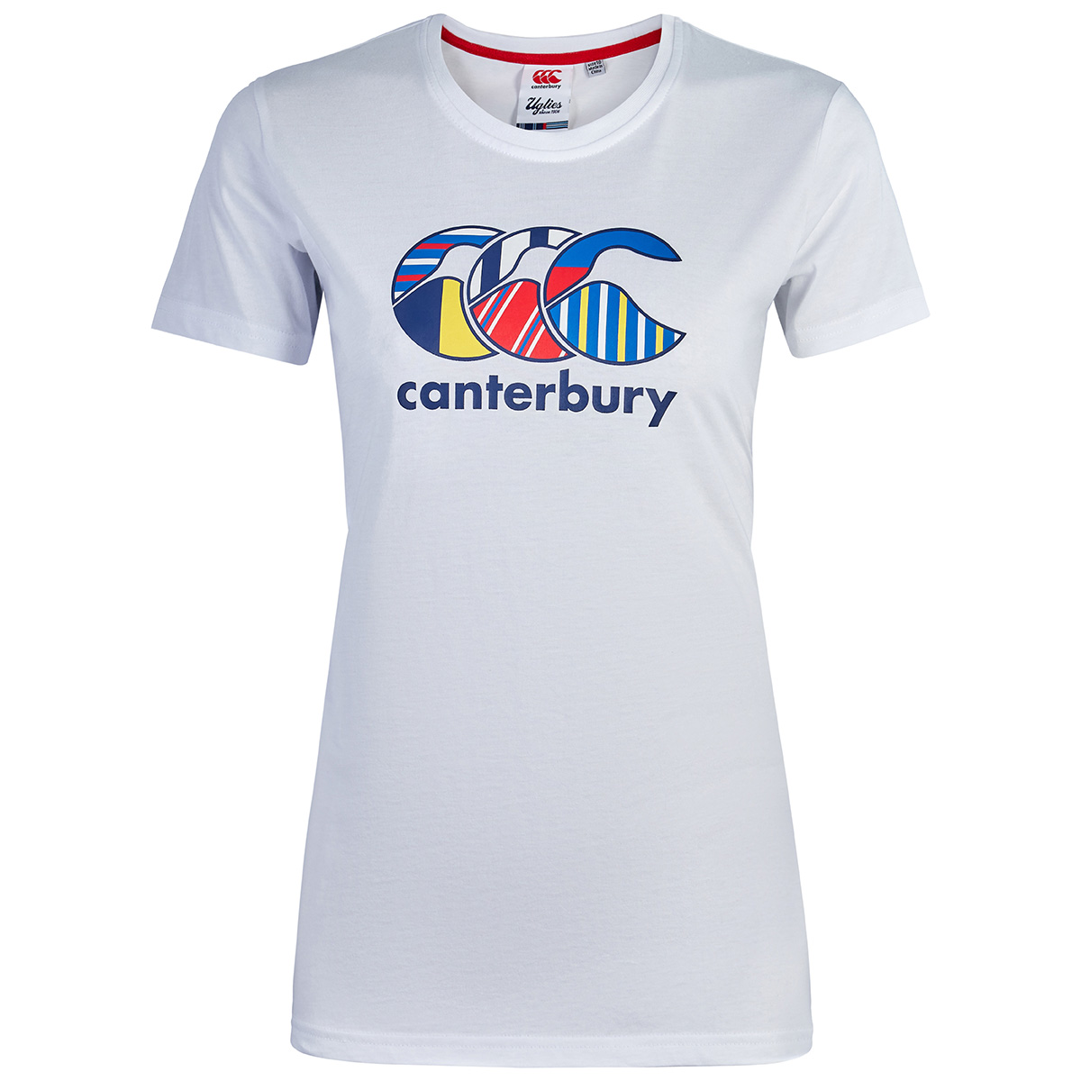 Canterbury Womens Uglies Tee - White - Front Canterbury Womens Uglies Tee - White - Front