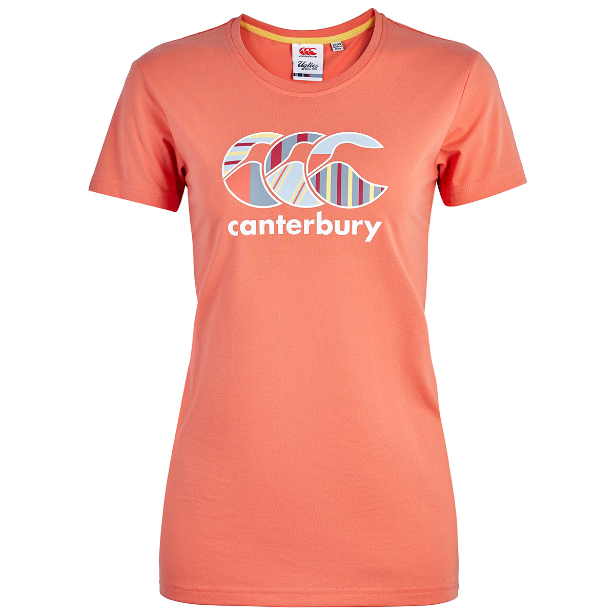 Canterbury Womens Uglies Tee - Coral - Front Canterbury Womens Uglies Tee - Coral - Front