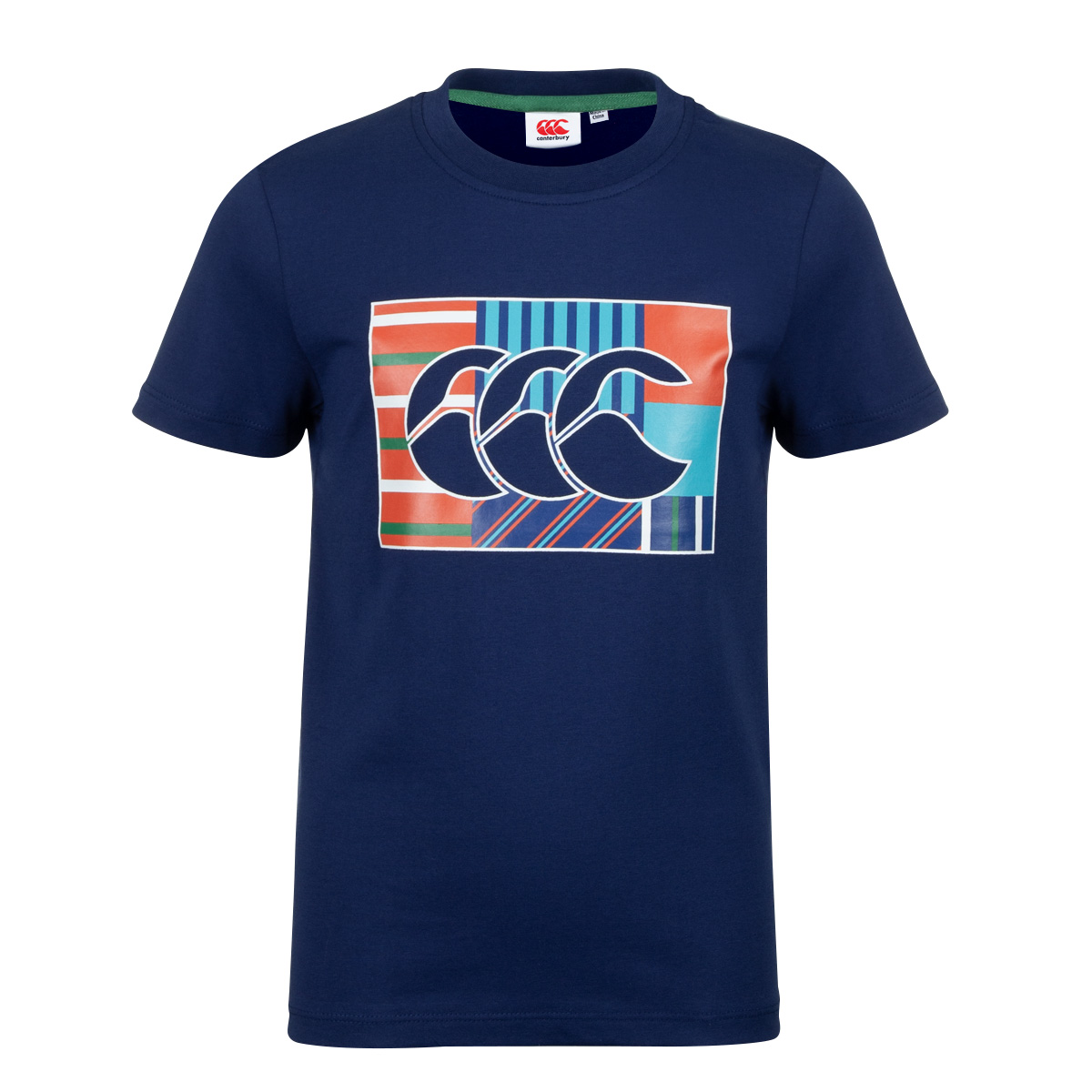 Canterbury Kids Uglies T-Shirt - Blue Print - Front Canterbury Kids Uglies T-Shirt - Blue Print - Front