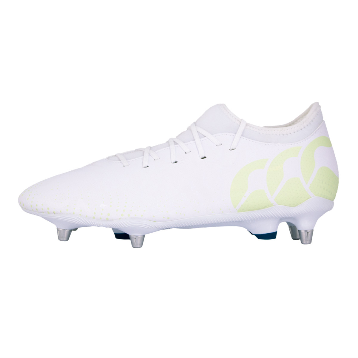 Canterbury Adults Speed Infinite Team SG Rugby boots White