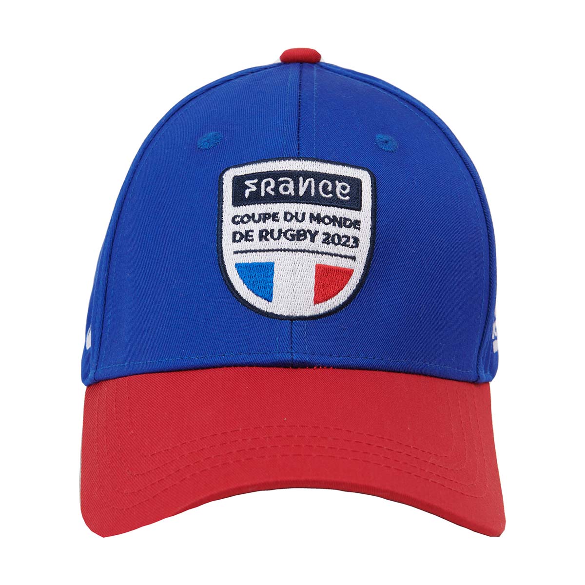 Adults France Rugby World Cup 2023 Cap - Navy - Front Adults France Rugby World Cup 2023 Cap - Navy - Front