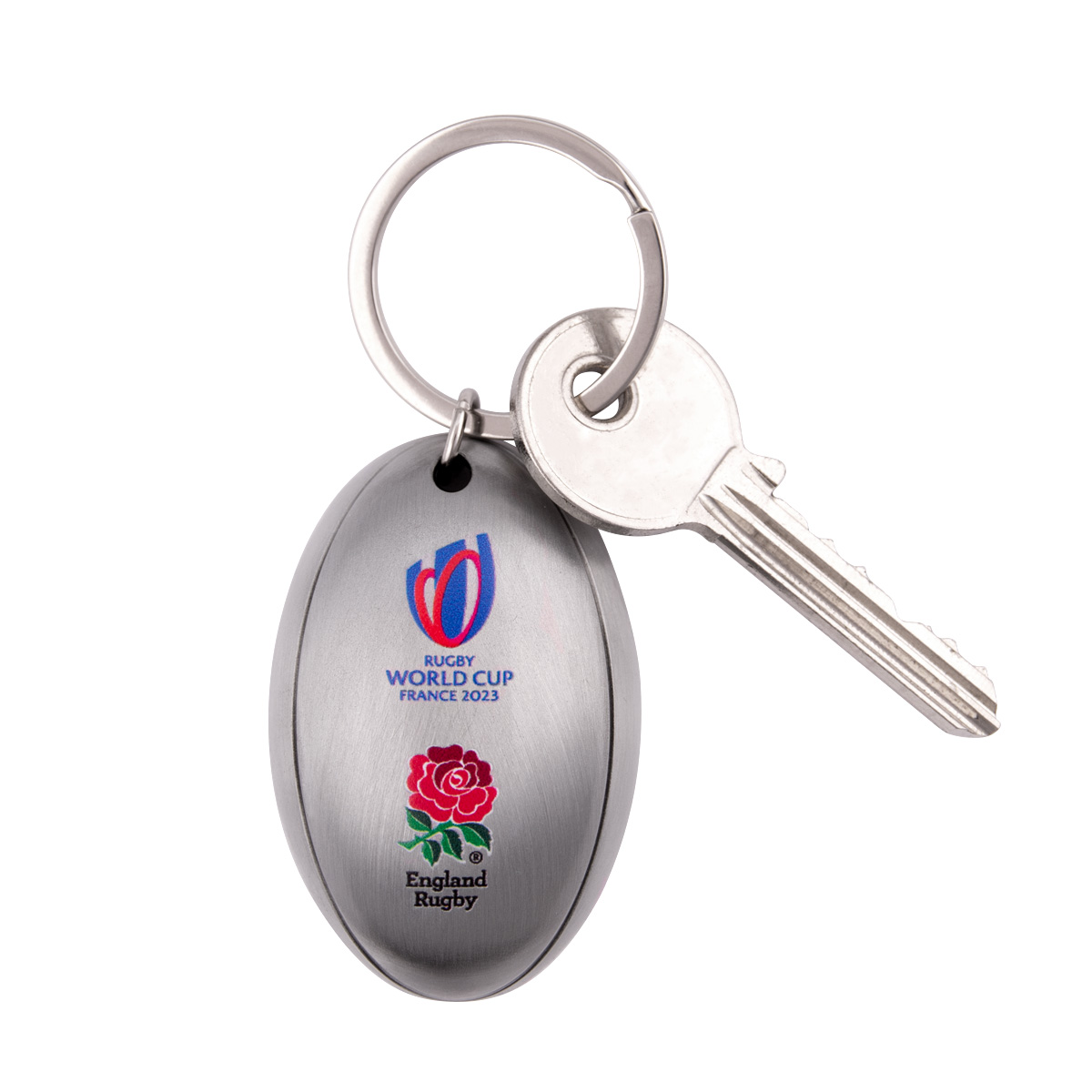 Rugby World Cup 2023 England Rugby Bottle Opener - Front with Ke Rugby World Cup 2023 England Rugby Bottle Opener - Front with Ke