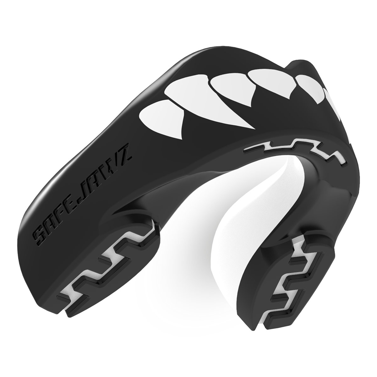 SafeJawz Black Fangz Mouthguard - Main SafeJawz Black Fangz Mouthguard - Main