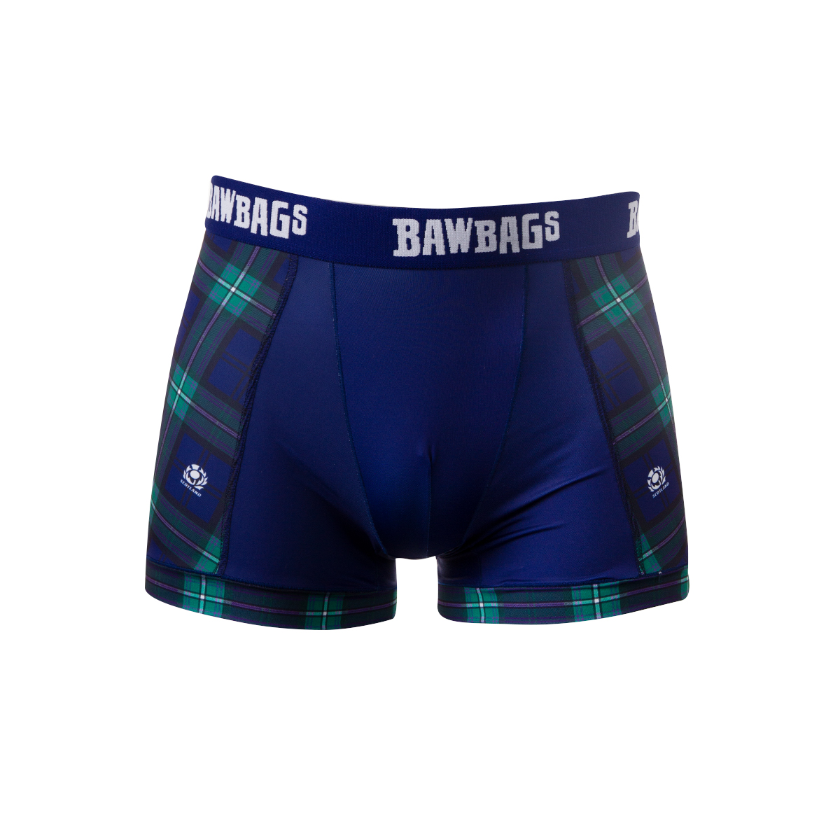 Bawbags Scotland Mens Cool de Sacs Underwear - Navy - Front Bawbags Scotland Mens Cool de Sacs Underwear - Navy - Front