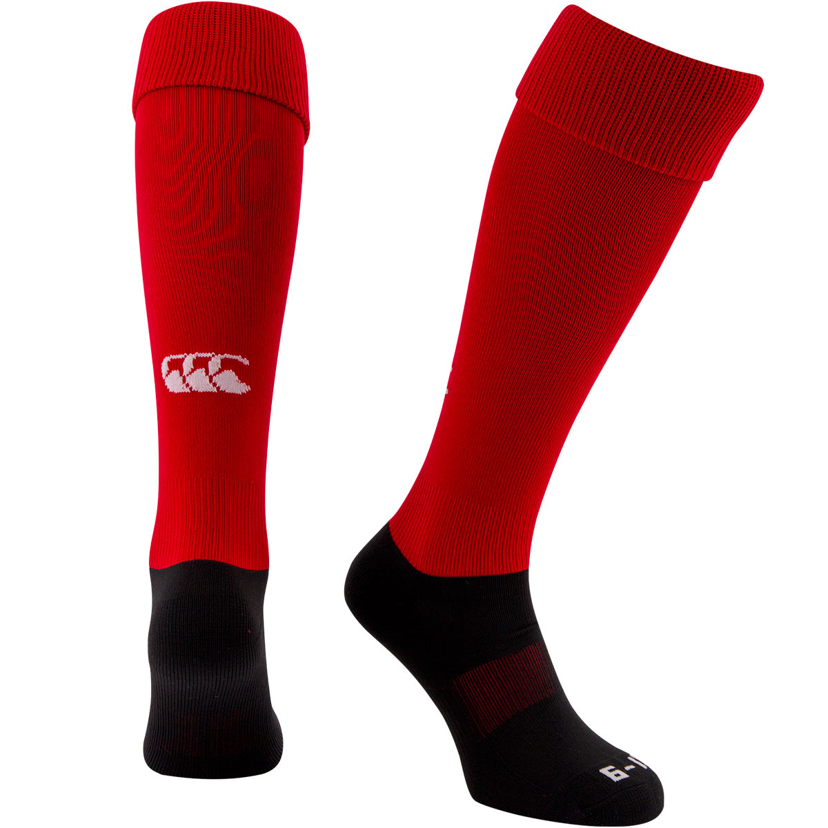Canterbury Playing Socks Red - Front Canterbury Playing Socks Red - Front