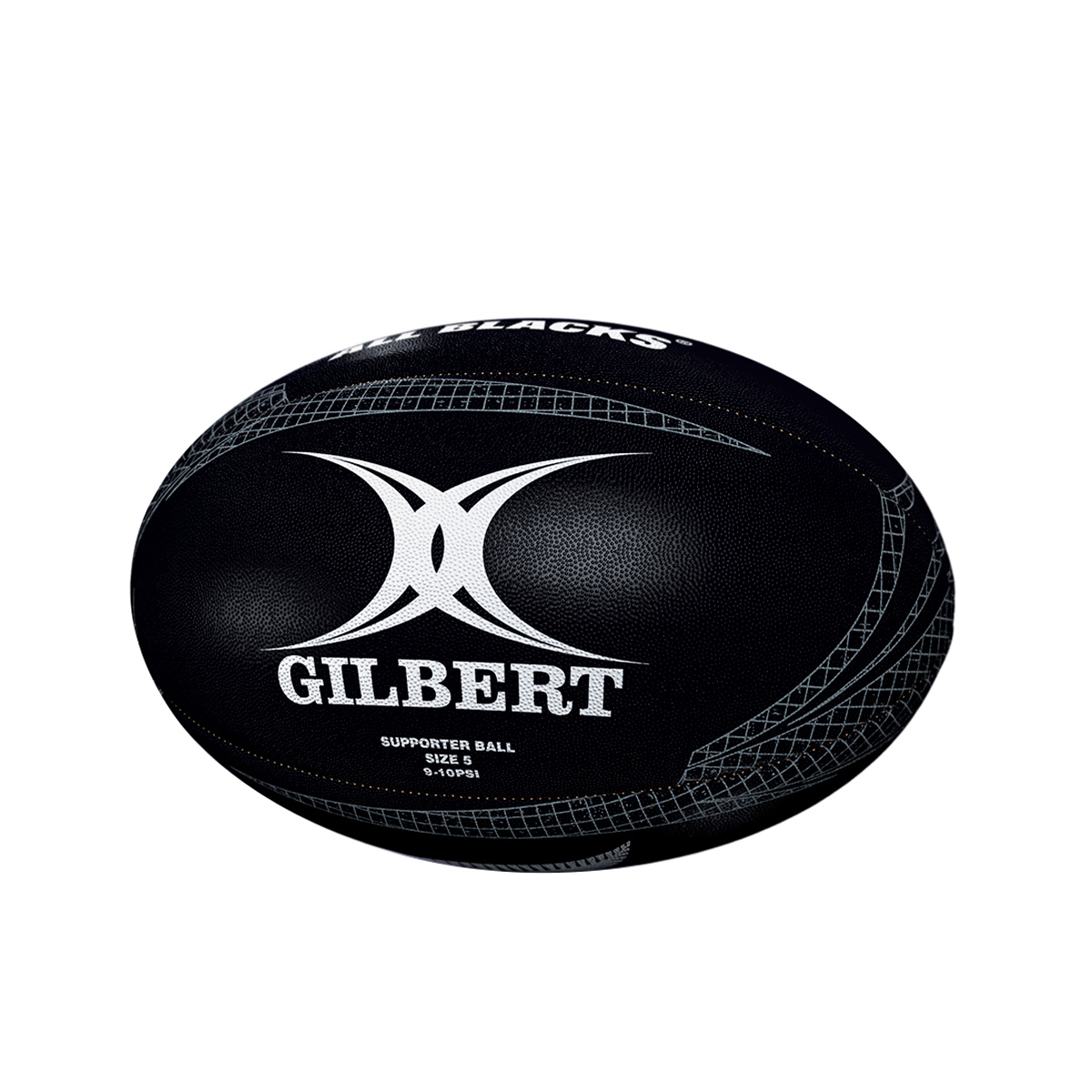 All Blacks Gilbert Supporters Rugby Ball - Back 