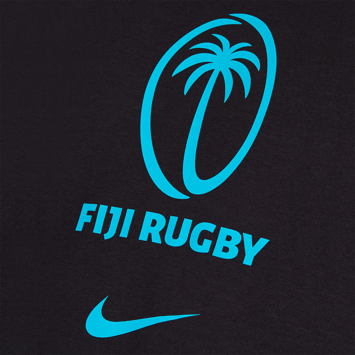 Nike Fiji Mens Crest Tee - Black - Logo