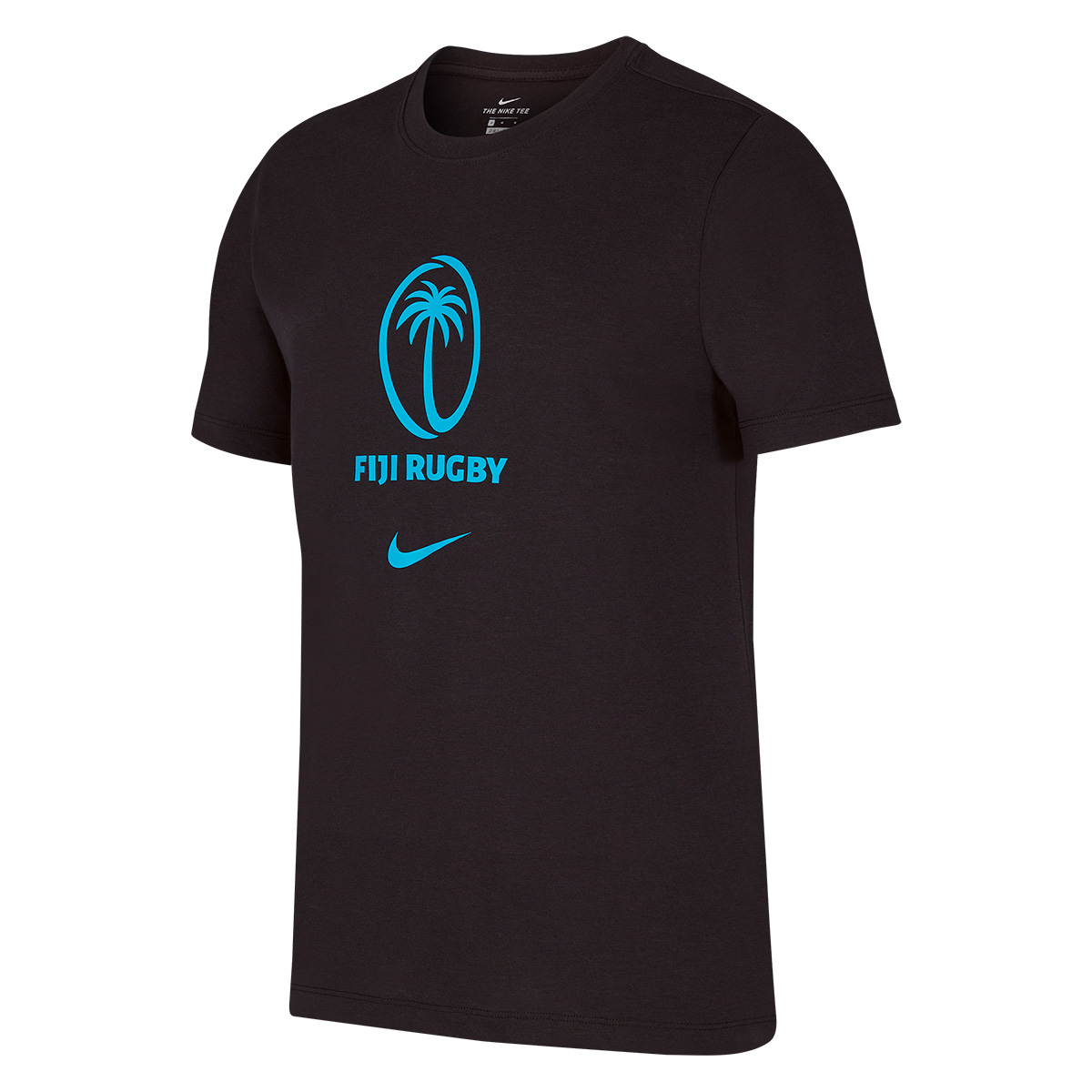 Nike Fiji Mens Crest Tee - Black - Front Nike Fiji Mens Crest Tee - Black - Front