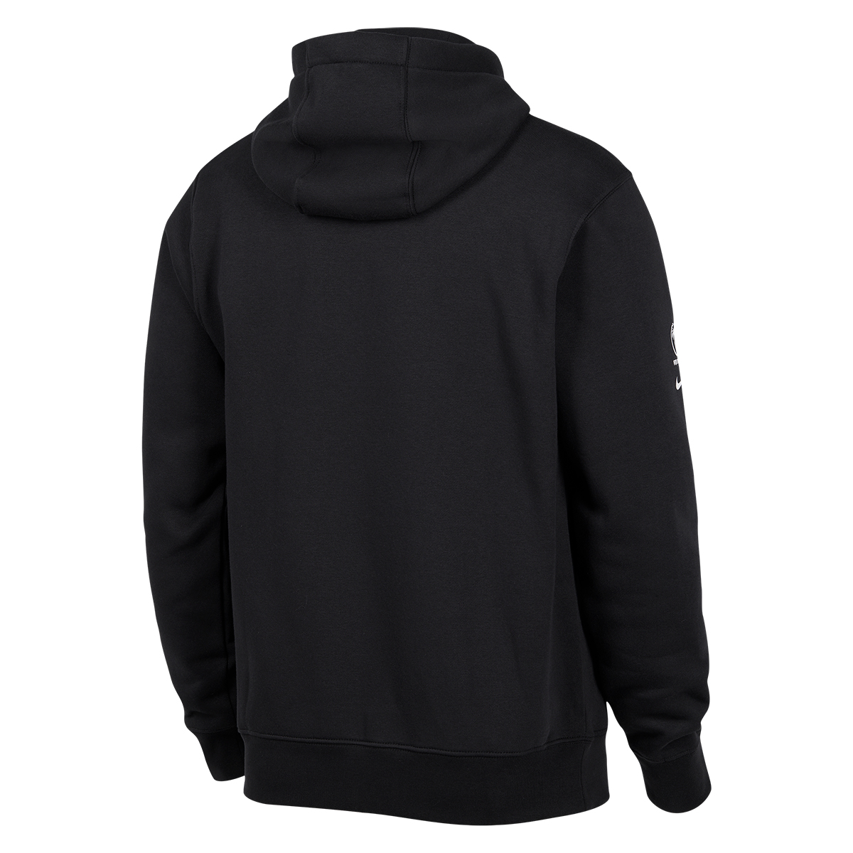Nike Fiji Mens Pullover Hoodie - Black - Back Nike Fiji Mens Pullover Hoodie - Black - Back