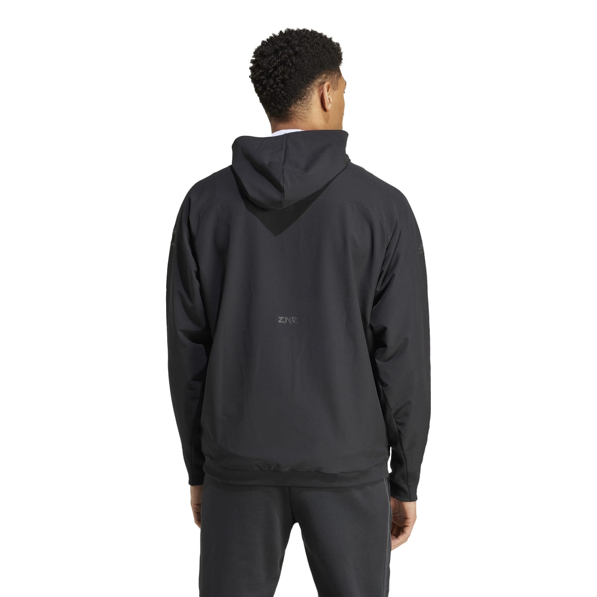 All Blacks Mens ZNE Full Zip Hoodie - Black 24/25