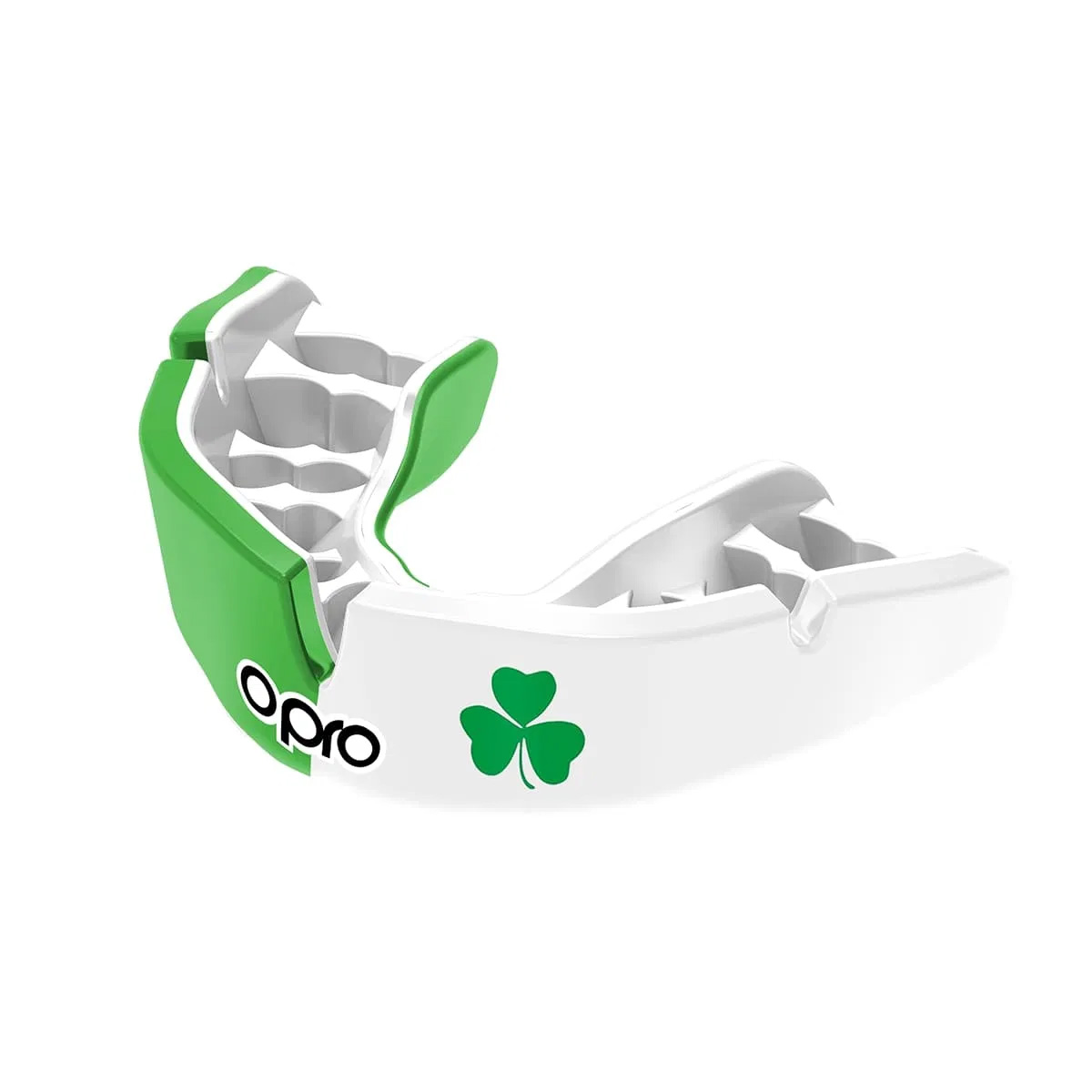 OPRO Instant Custom Countries Mouthguard - Ireland Shamrock OPRO Instant Custom Countries Mouthguard - Ireland Shamrock