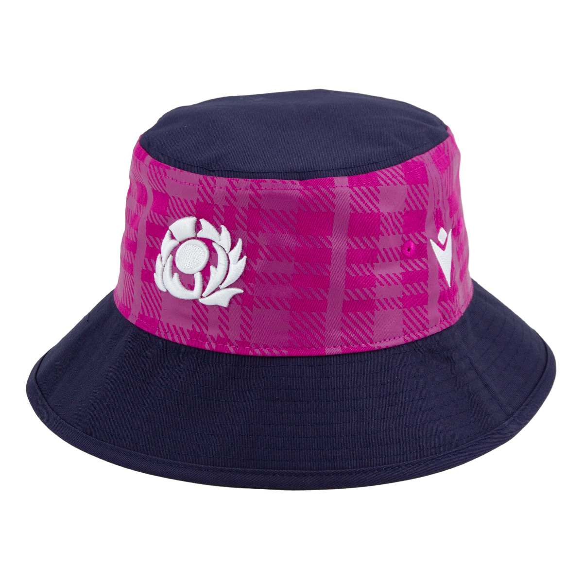 Scotland Bucket Hat 25/26 Navy - Front Scotland Bucket Hat 25/26 Navy - Front