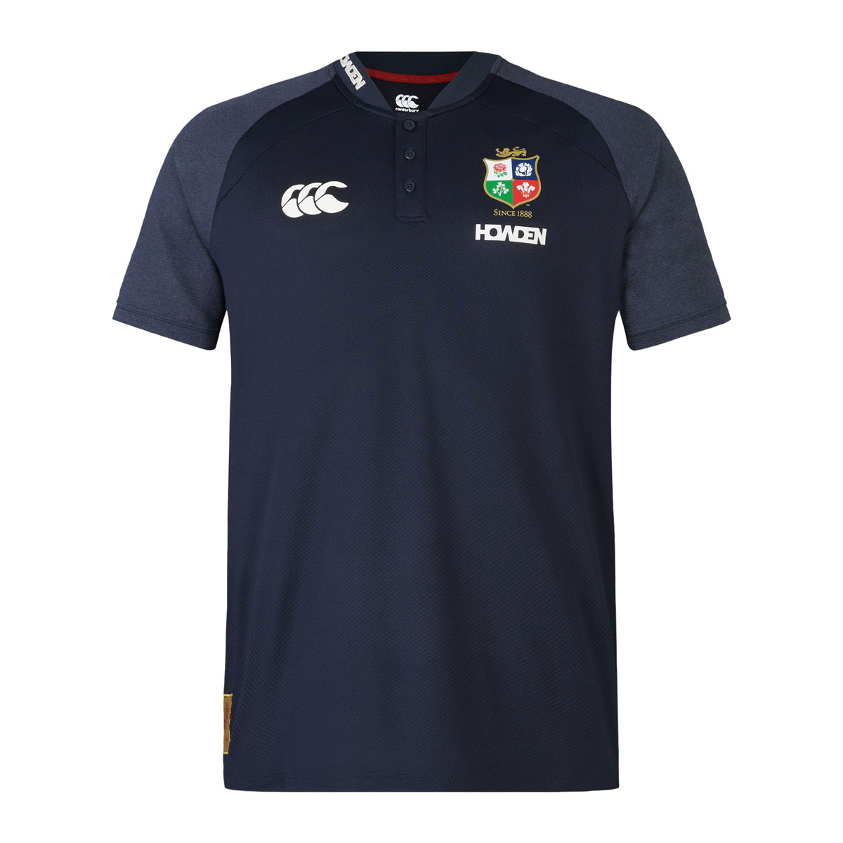 British and Irish Lions Mens Polo Navy - Front British and Irish Lions Mens Polo Navy - Front