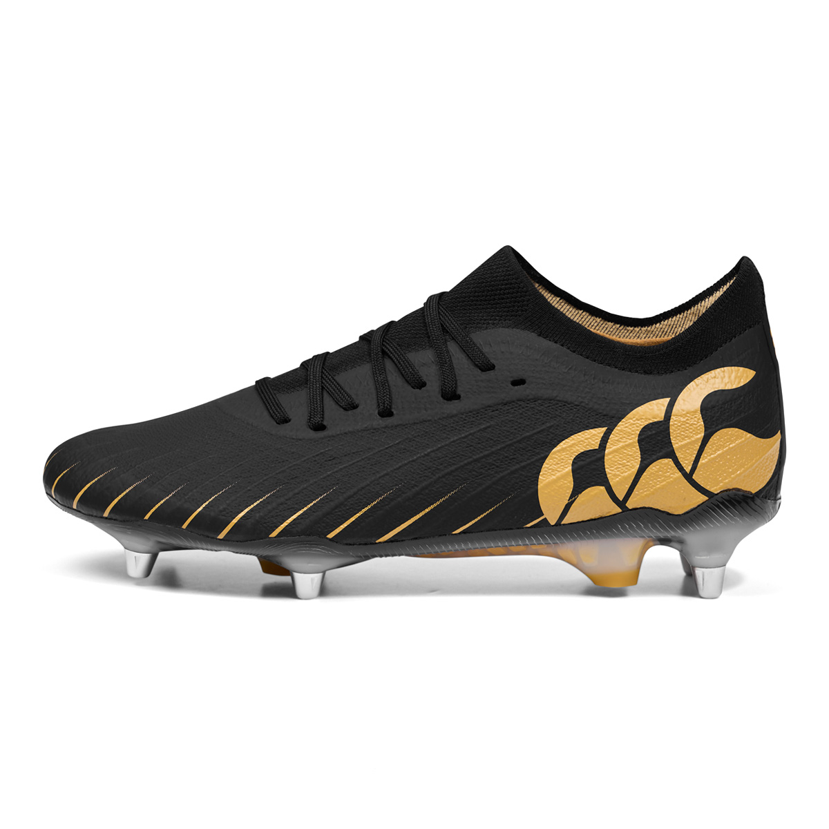 Canterbury Adults Speed Falcon Elite Soft Ground Rugby Boots Black - Outstep Canterbury Adults Speed Falcon Elite Soft Ground Rugby Boots Black - Outstep